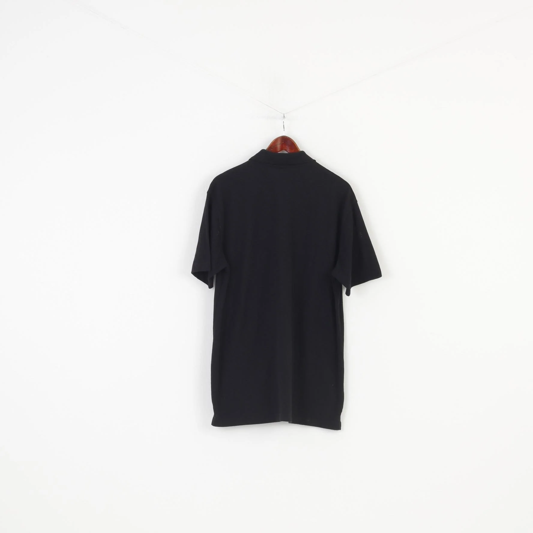 Dickies Men 2XL Polo Shirt Black Short Sleeve Collar Sport Top - Image 6