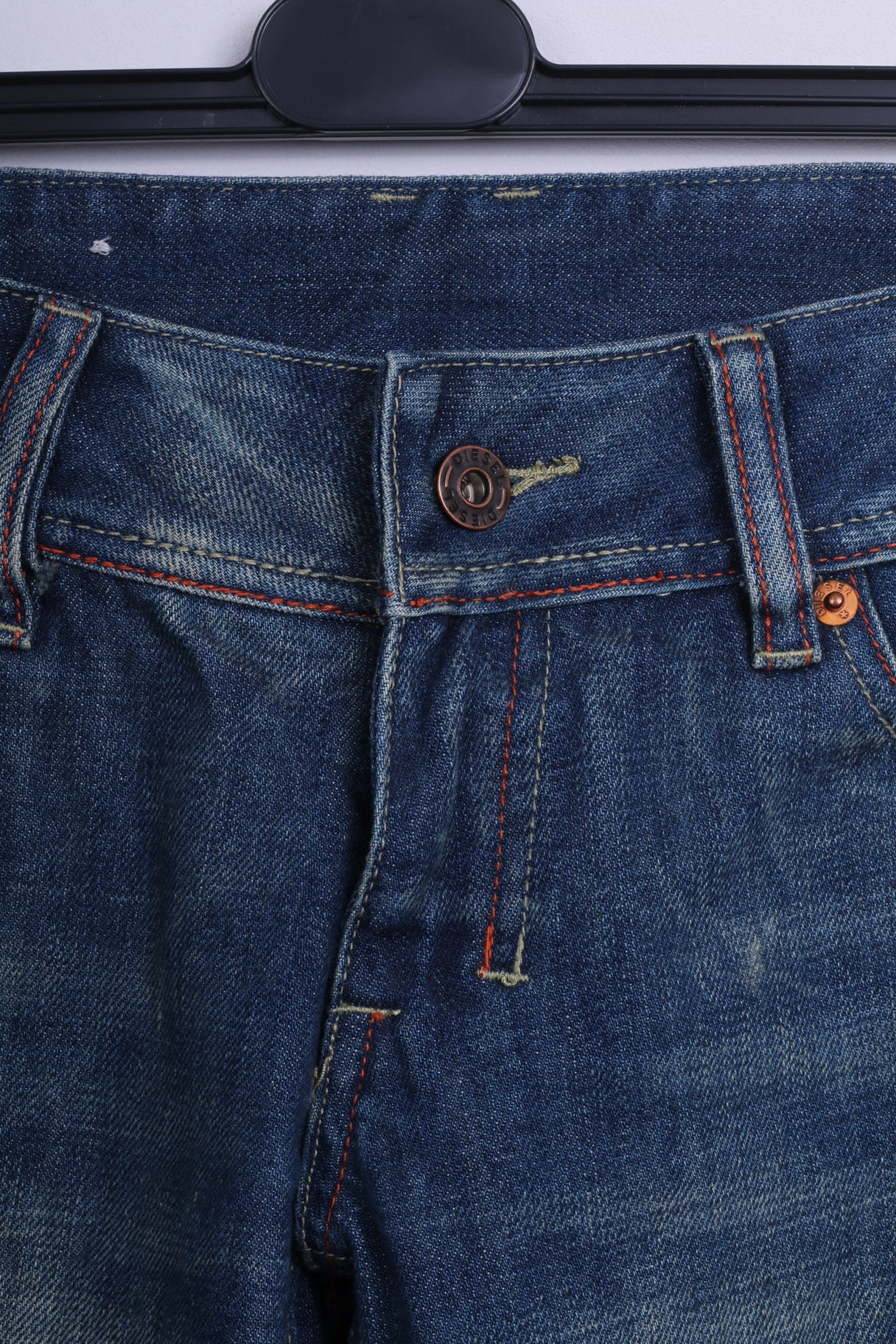 Diesel Industry Womens W28 Trousers Jeans Denim Cotton Blue - Image 2