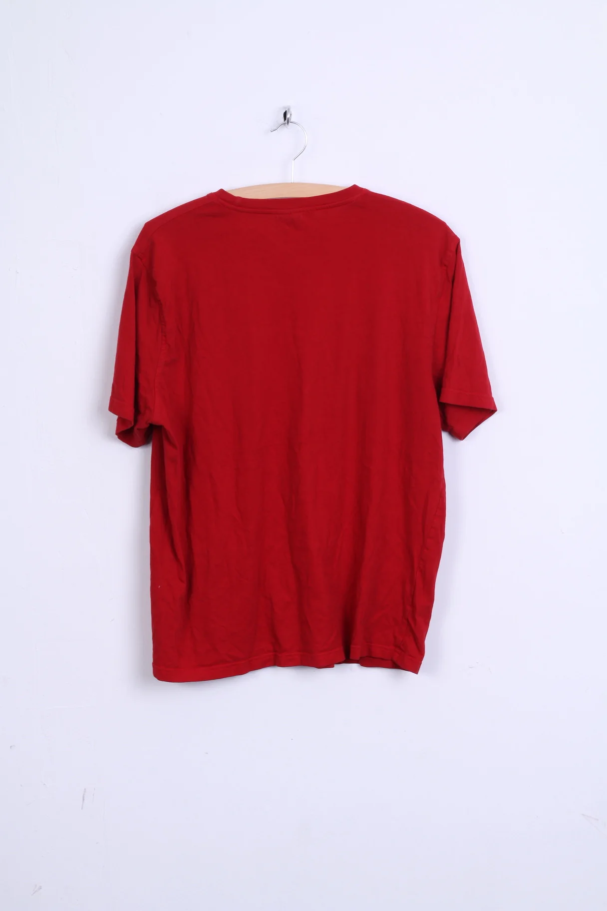 Disney at George Mens S Graphic T-Shirt Crew Neck Red I Owe It's Off To Work We Go! - Image 4