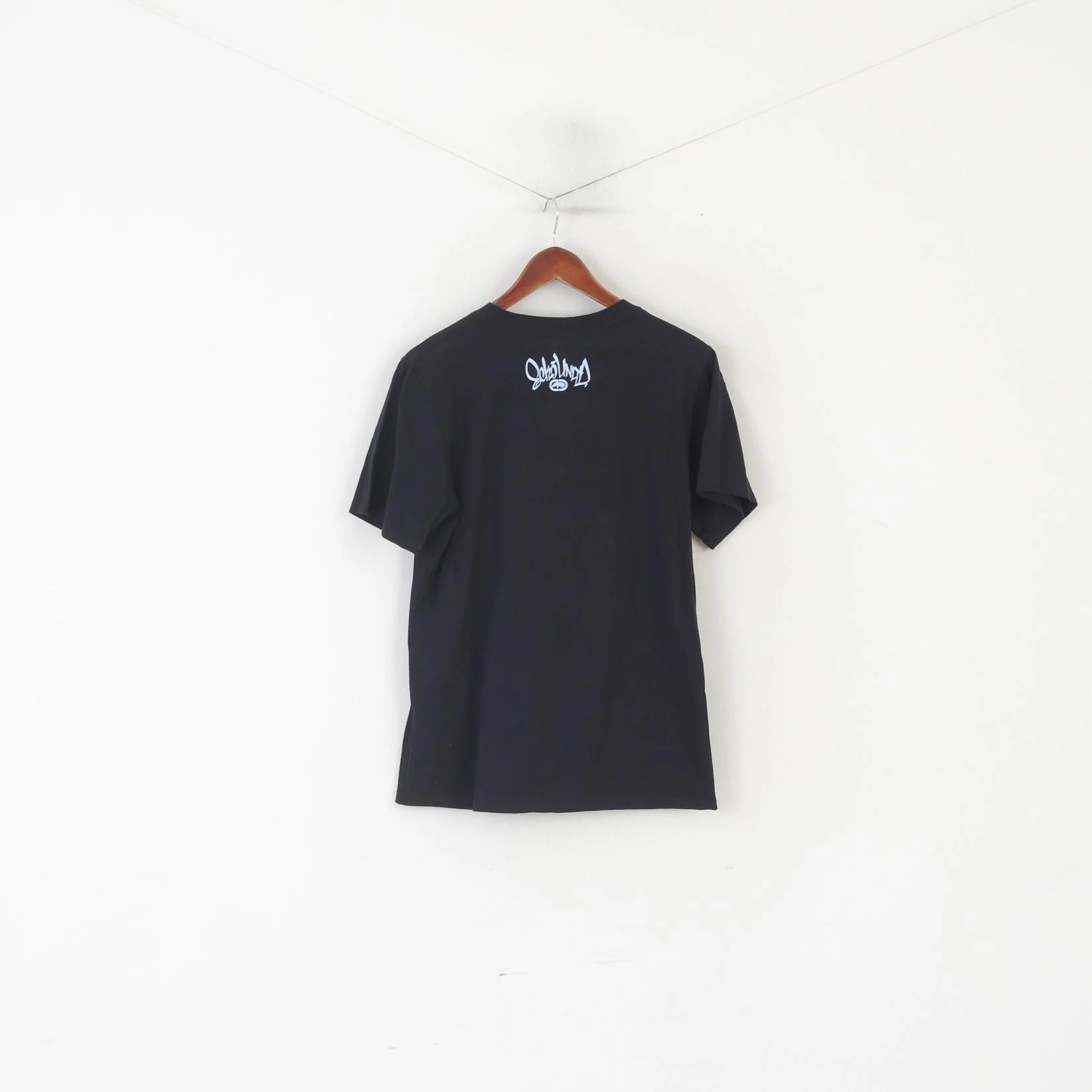Ecko Unltd. Men S T- Shirt Black Cotton Graphic Women Design Crew Neck Top - Image 6
