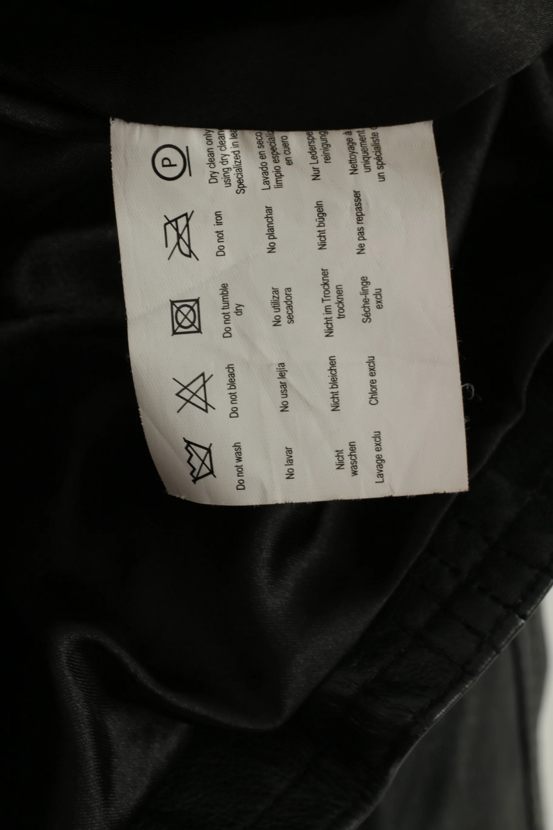 EDC Women S Jacket Black Sheep Leather Biker Soft Designed Ramons Zip Up Top - Image 6