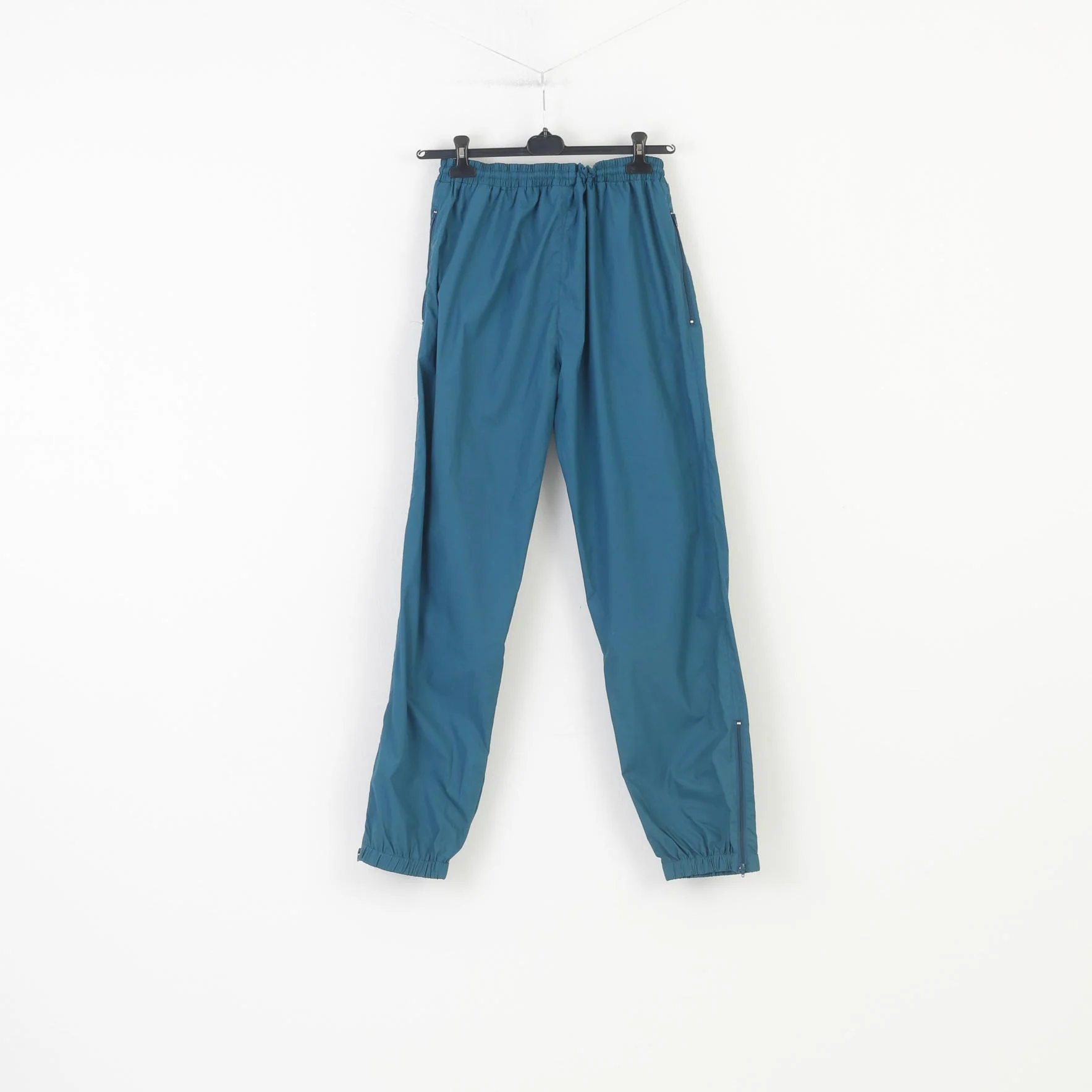 Etirel Women L Sweatpants Turquoise  Sport Training Pockets Elastic Waist Pants - Image 6