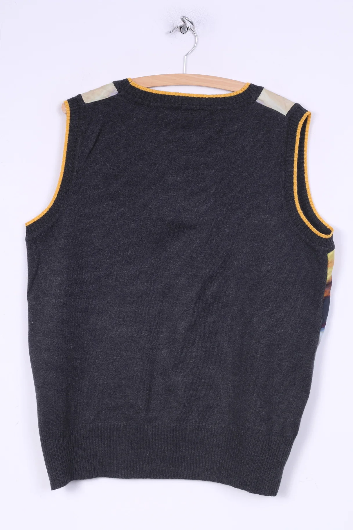 Eugen Klein Womens 20 2XL Sleeveless Grey Vets Shirt Top Multicolor Front - Image 5