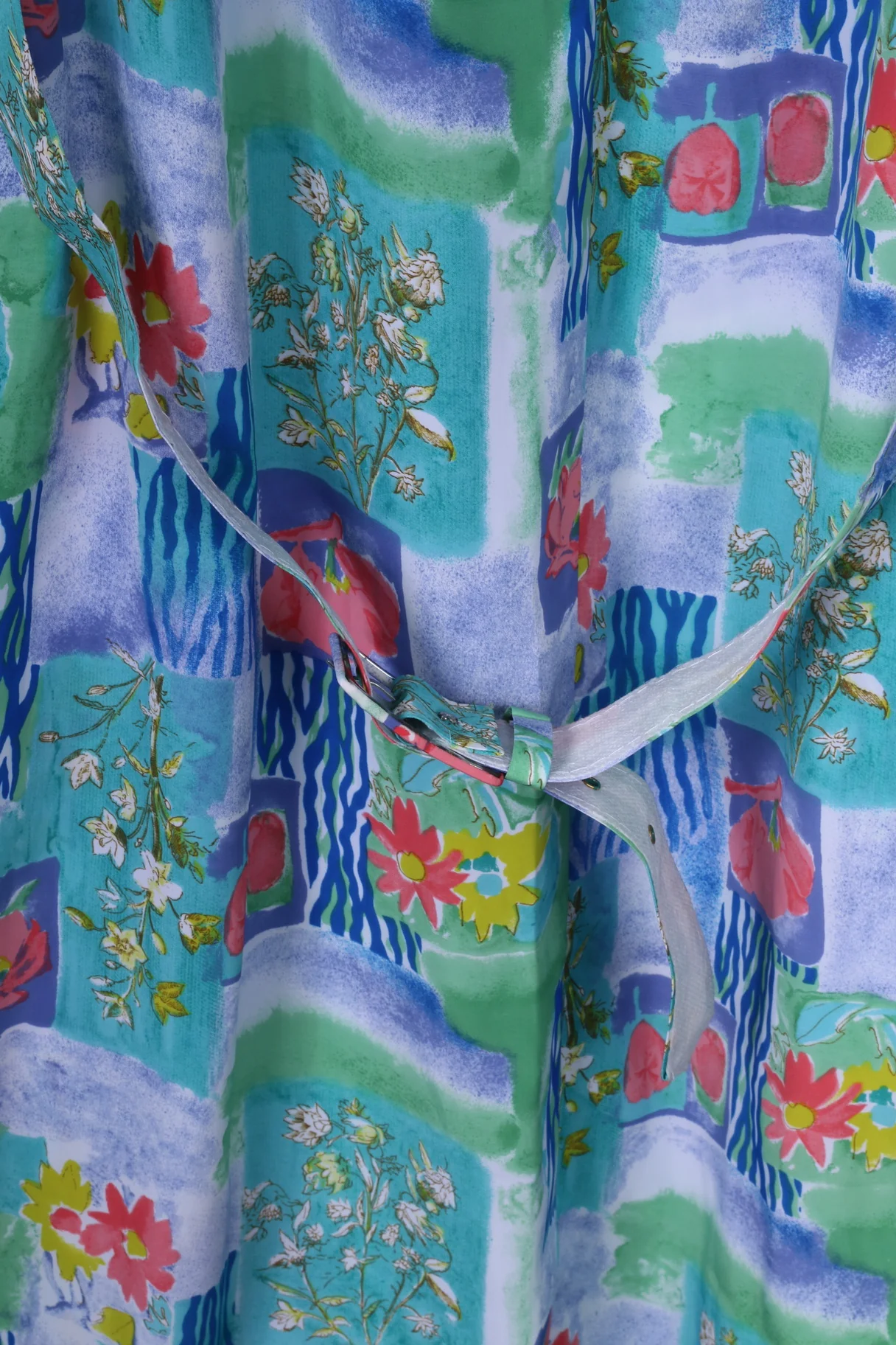 Exclusive By Aretex Womens 50 2XL Long Dress Short Sleeve Flowe Print Short Sleeve - Image 4