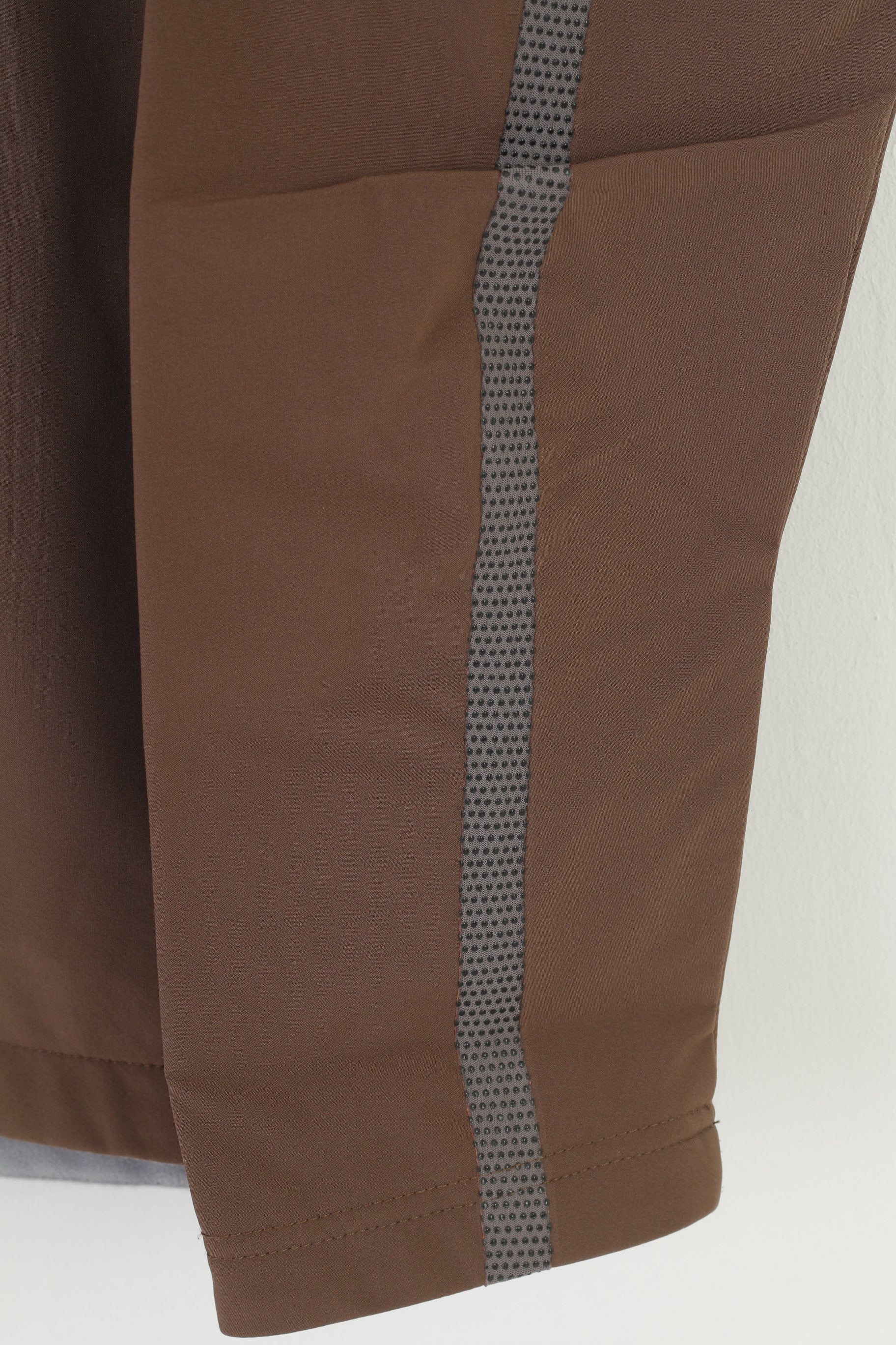 F.LLI Campagnolo Women M Jacket Brown Windstopper Softshell Full Zipper Sport Vintage Top - Image 3