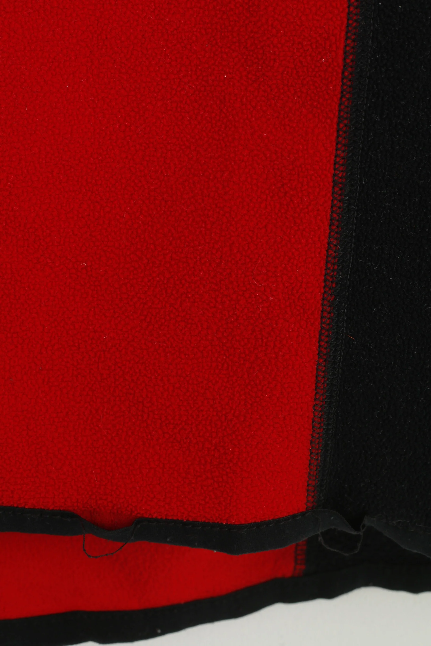 Fjallraven Boy 10 Age Fleece Zip Neck Red Collar Sports Vintage Top - Image 5