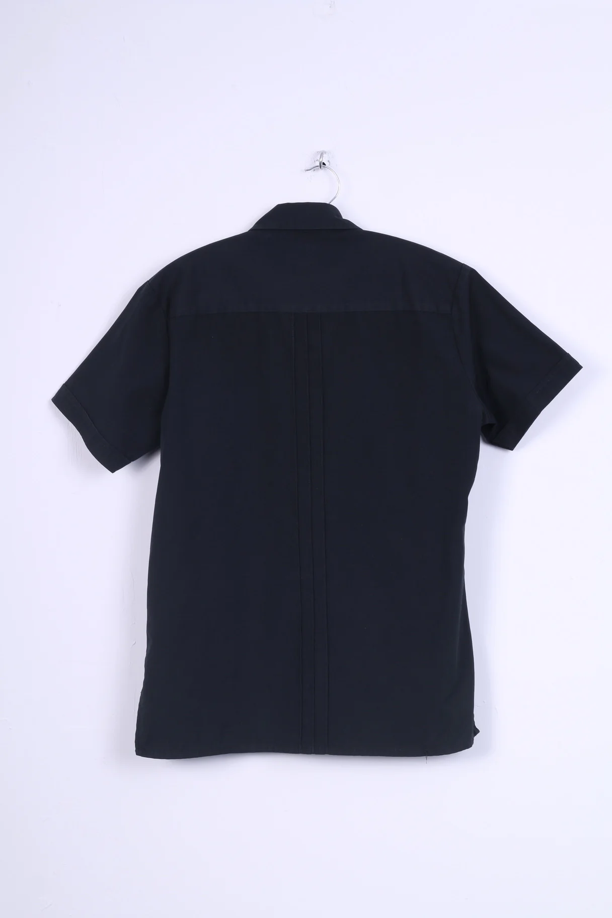G-Star Mens L Casual Shirt Short Sleeve Black Cotton - Image 7