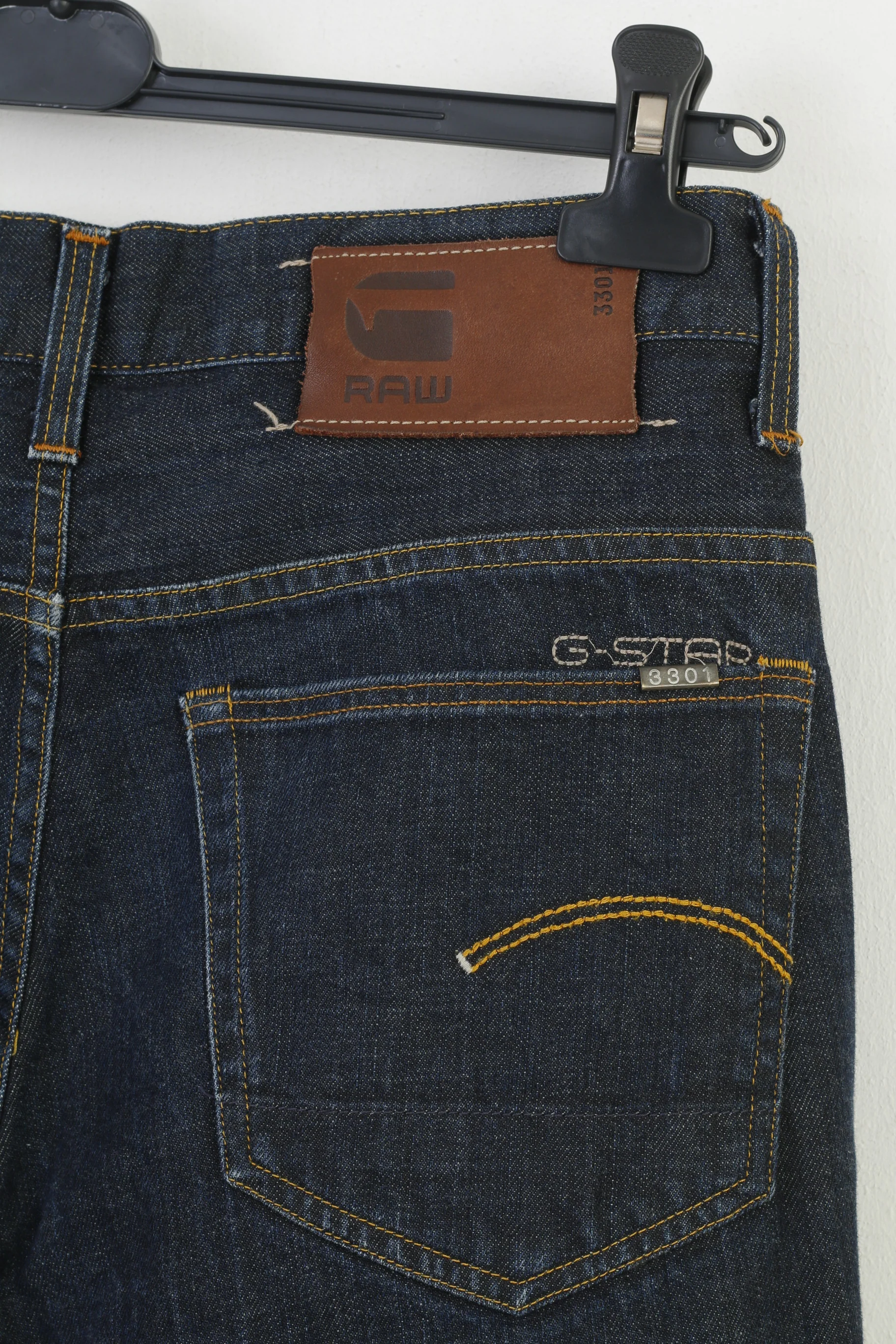 G-Star Raw Men 30 Trousers Jeans Navy Cotton Classic Bottoms Pants - Image 8