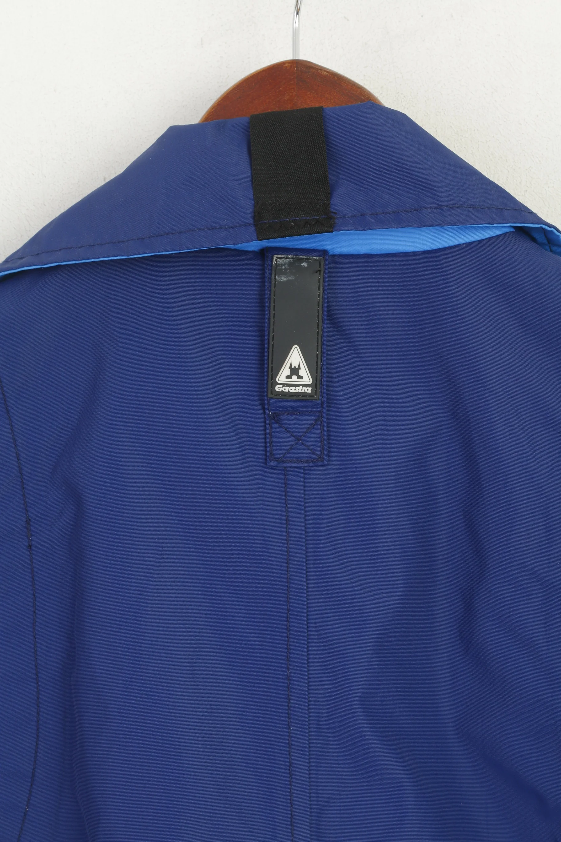 Gaastra Men M Jacket Blue Nylon Waterproof Regular Fit Nautical Supplies Zip Up Top - Image 7