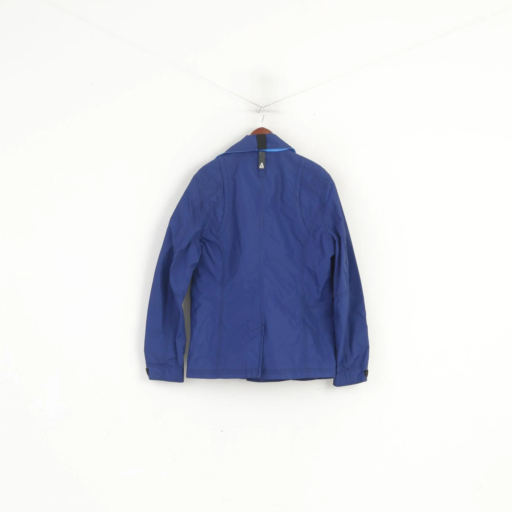 Gaastra Men M Jacket Blue Nylon Waterproof Regular Fit Nautical Supplies Zip Up Top - Image 8