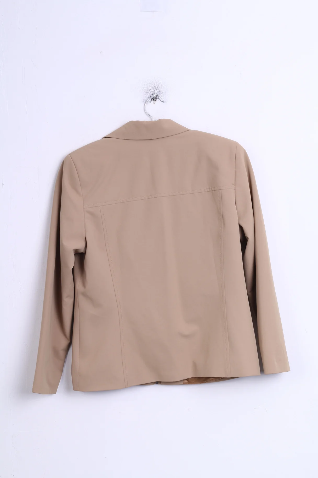 GABRIELLA BENELLI Womens 38/40 Trouser Suit Blazer Set 2 Pice Business Beige - Image 6