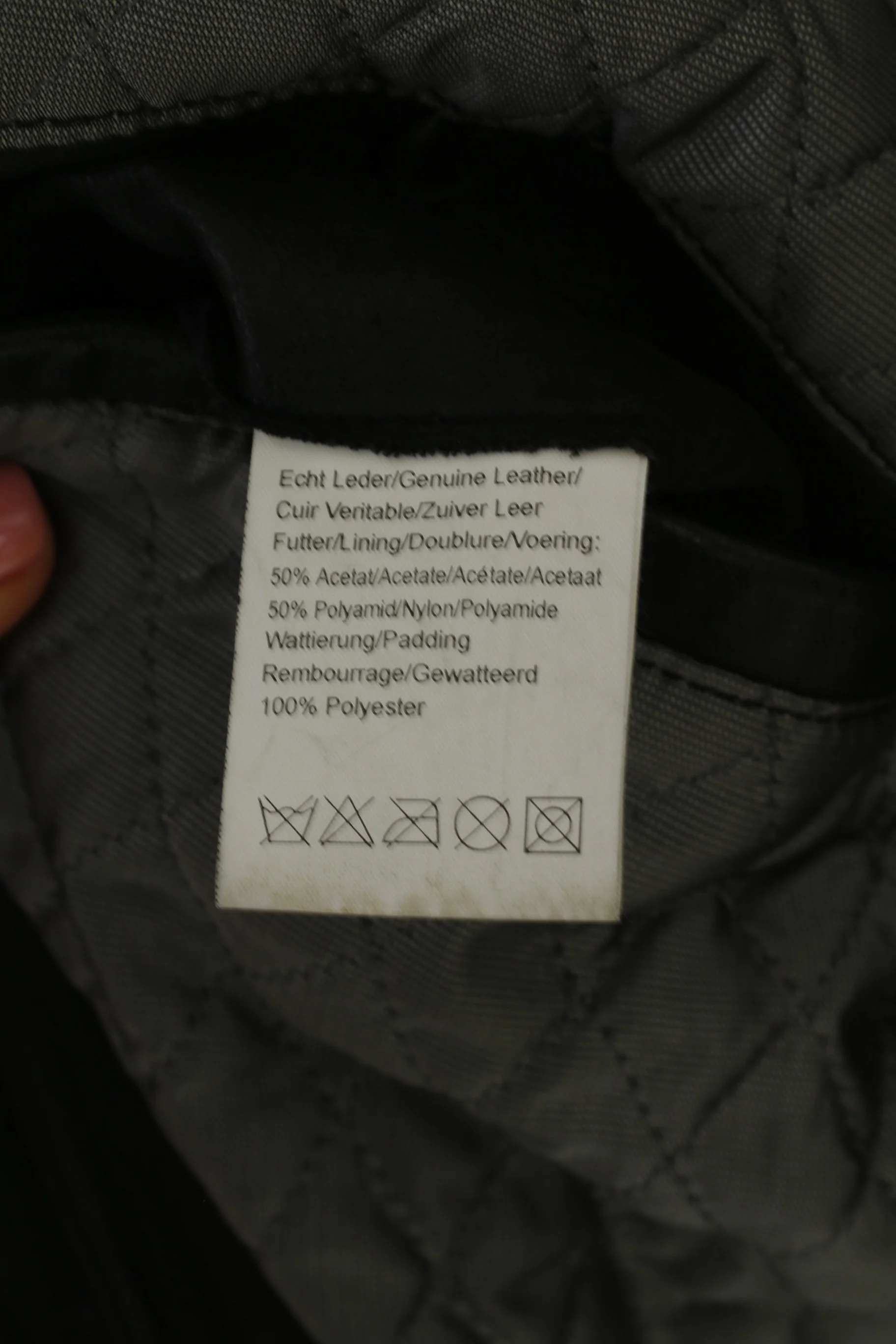 Paolo Negrato Men 54 L Jacket Black Soft Leather Classic Full Zipper Top - Image 7