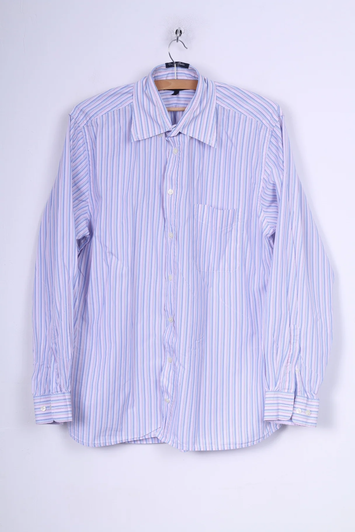 Gant Mens L Causal Shirt Regular Fit Striped Regular Fit Cotton