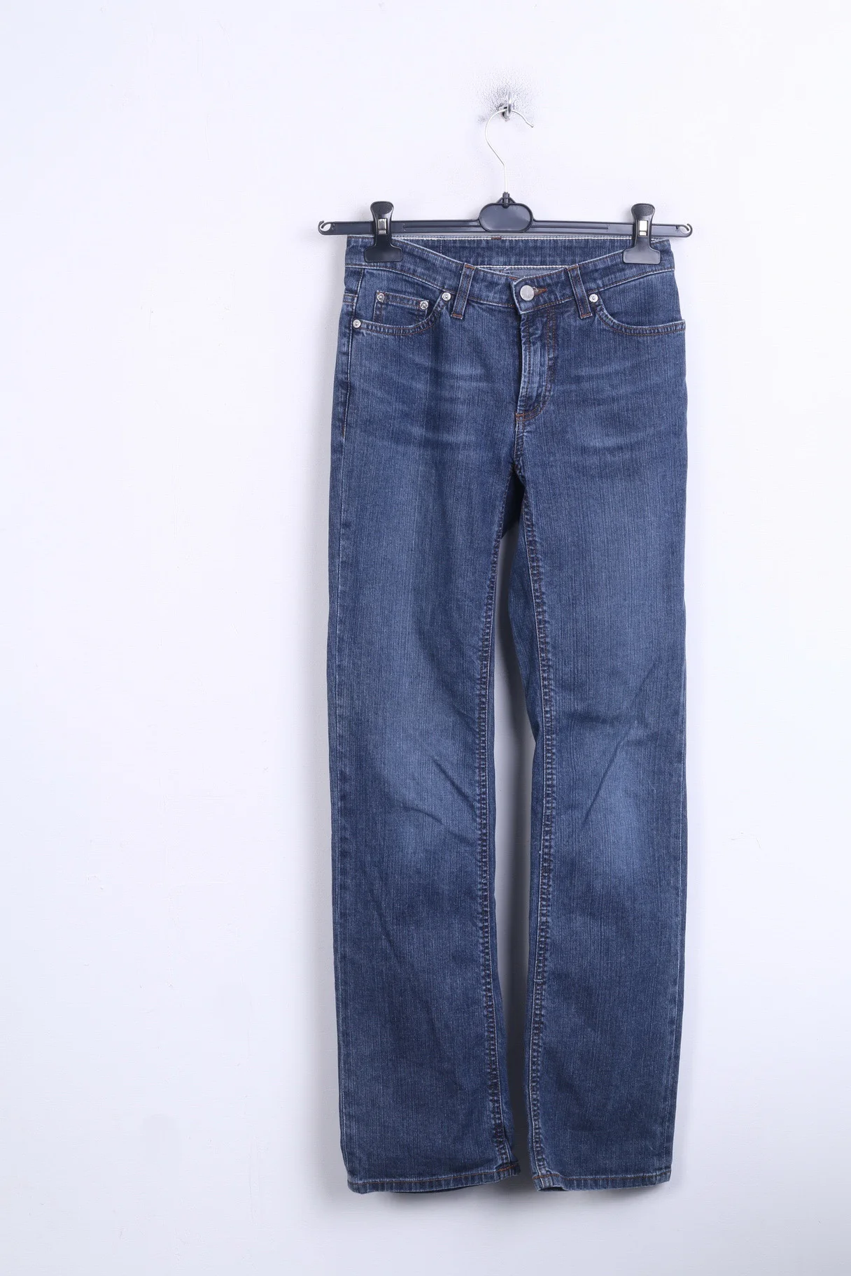 Gant Womens W26 L32 Trousers Denim Jeans Navy Carol Regular Fit