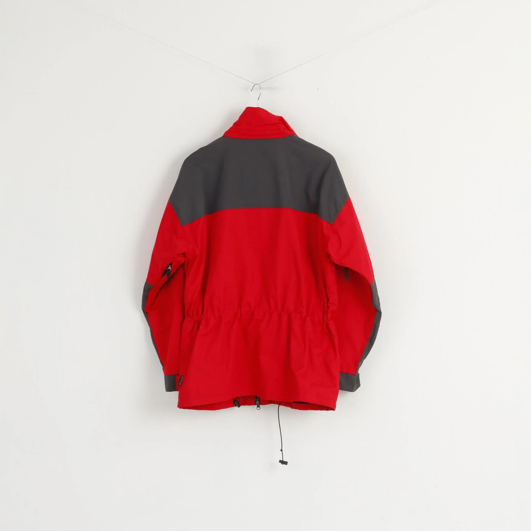 GAUPA Men M Jacket Red Nylon Outdoor Mountain Waterproof Full Zipper Top - Image 10