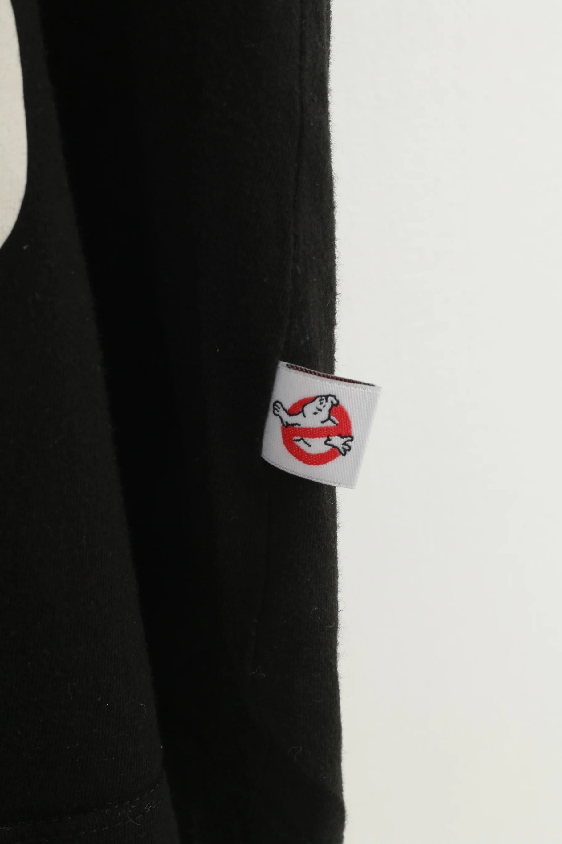 Ghostbusters Women XS Tank Top Shirt Vest Black Cotton Vintage Ghost Graphic Summer Top - Image 4