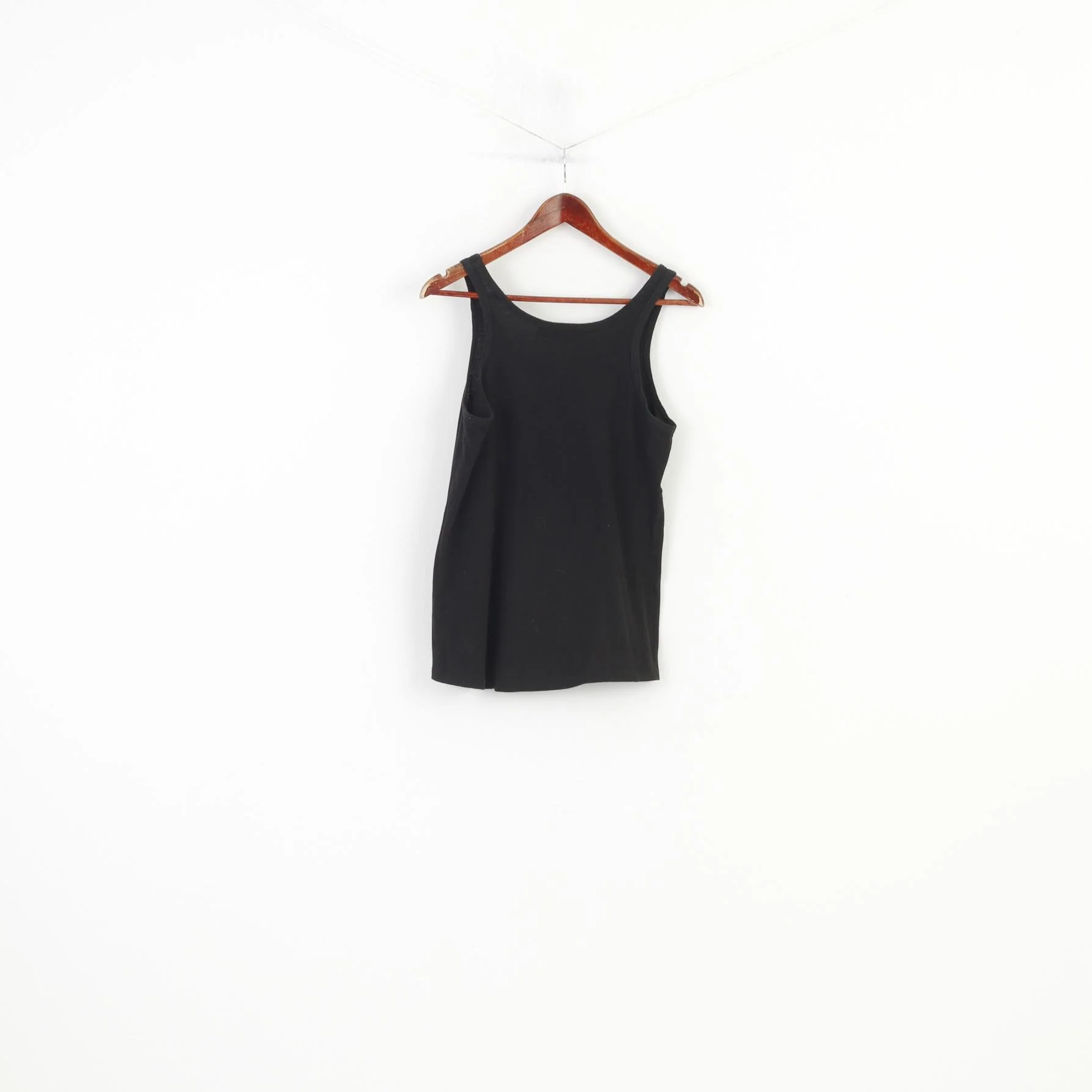 Ghostbusters Women XS Tank Top Shirt Vest Black Cotton Vintage Ghost Graphic Summer Top - Image 7