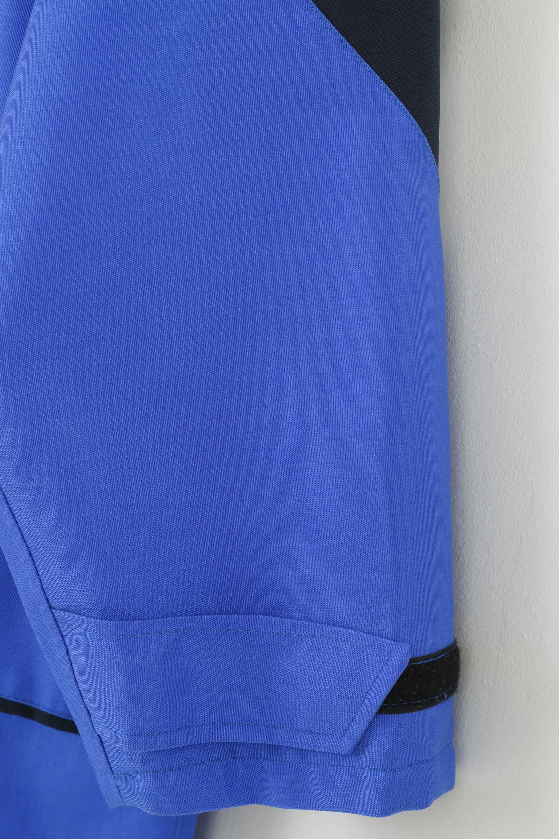 Gore-Tex Men XS Jacket Blue Full Zipper Hood Waterproof Pockets Vintage Top - Image 3
