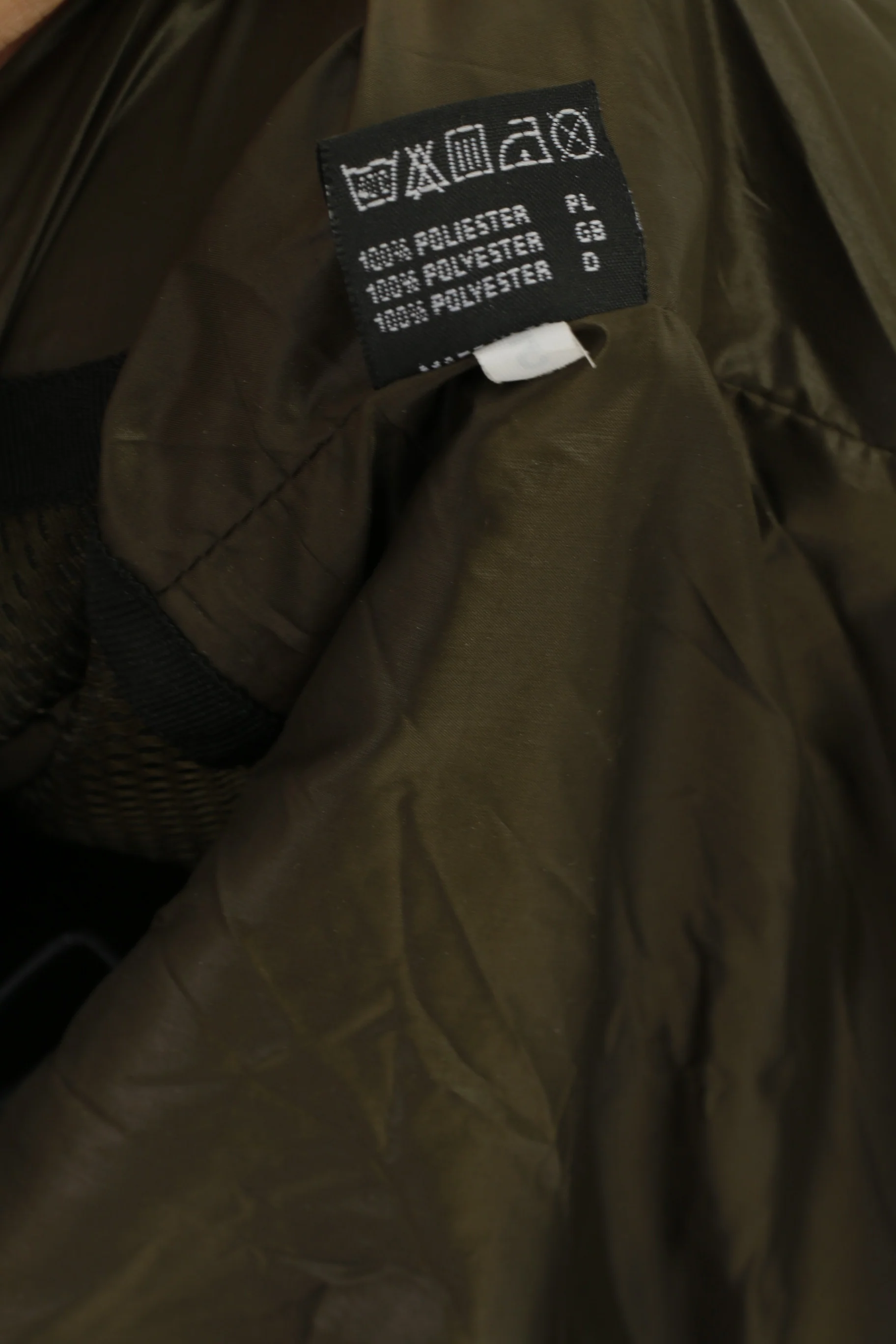 Graff For You Men L Jacket Khaki Hunting Fishing Outdoor Full Zipper Top - Image 6