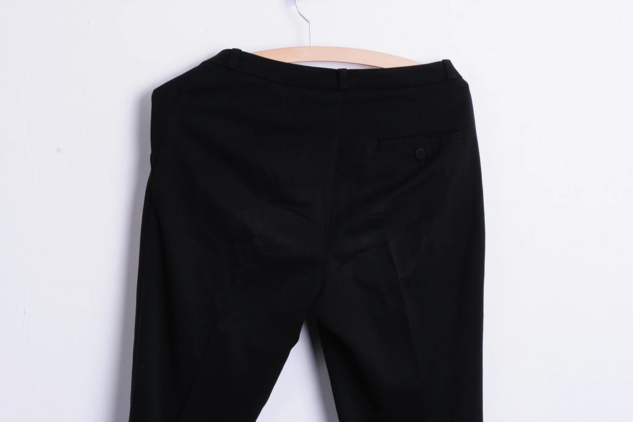 H&M Womens Trousers S/M Elegant Classic Women's Suit Black - Image 5