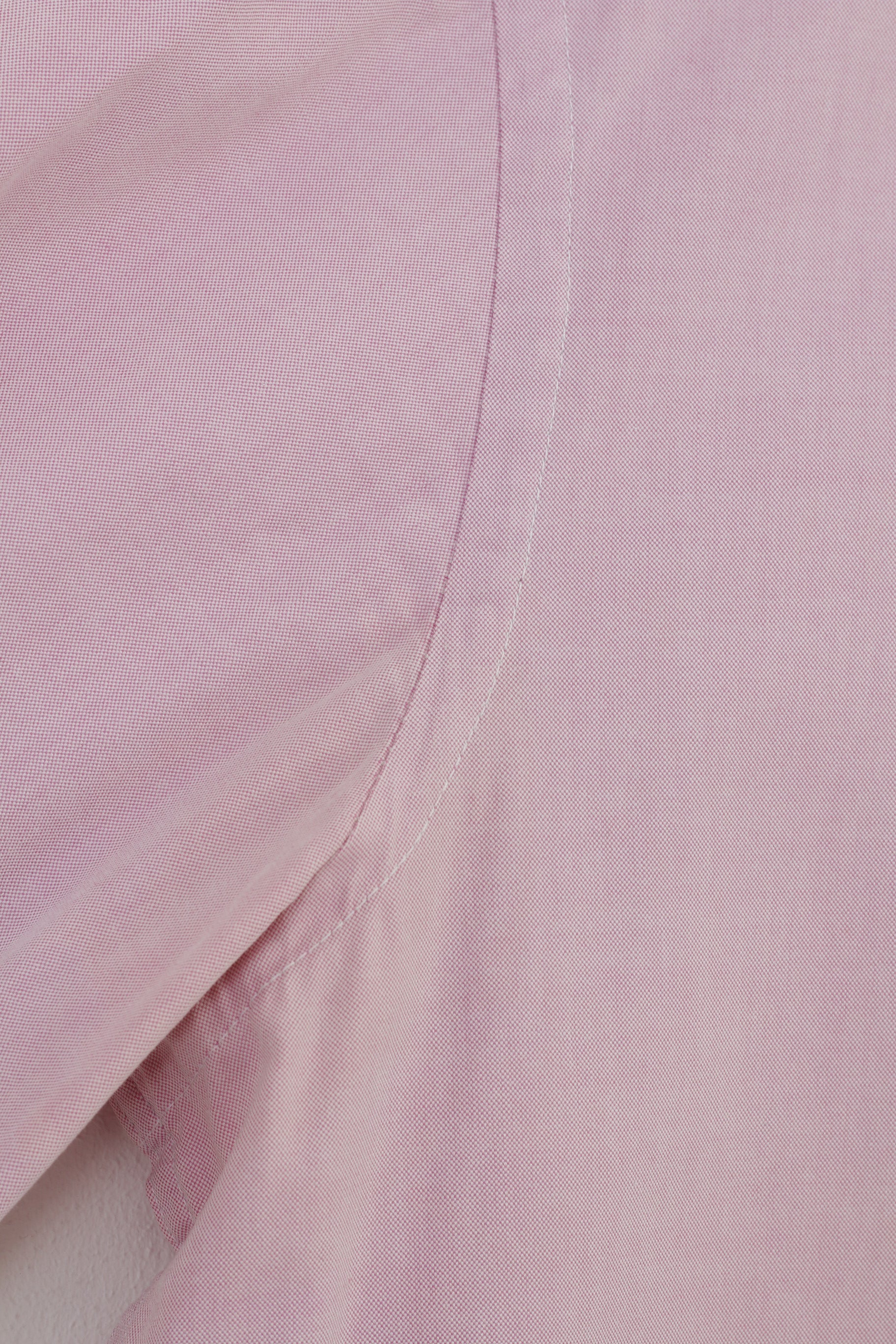 Hackett London Men S Elegant Shirt Pink Long Sleeve Collar Cotton Bottoms Top - Image 5