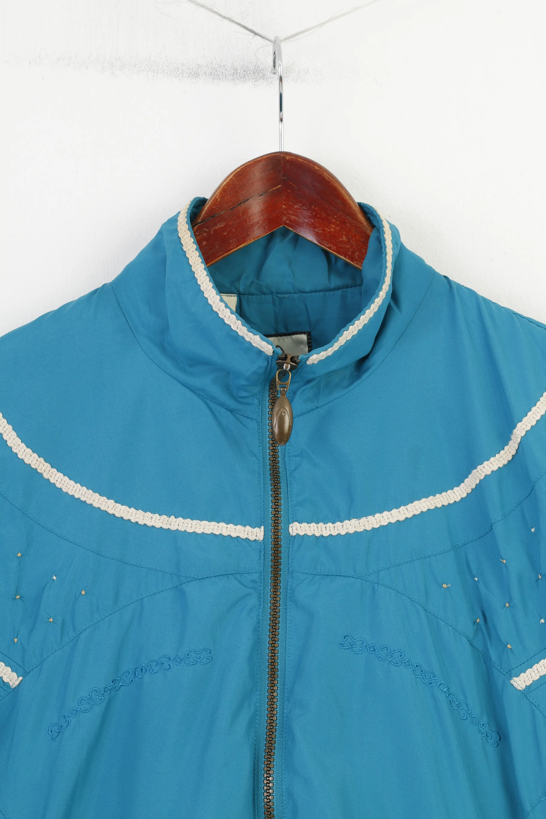 Head Women S Tracksuit Set Turquoise Sweatpants Jacket Training Sportswear  Vintage 90s Pockets Full Zipper Top - Image 3