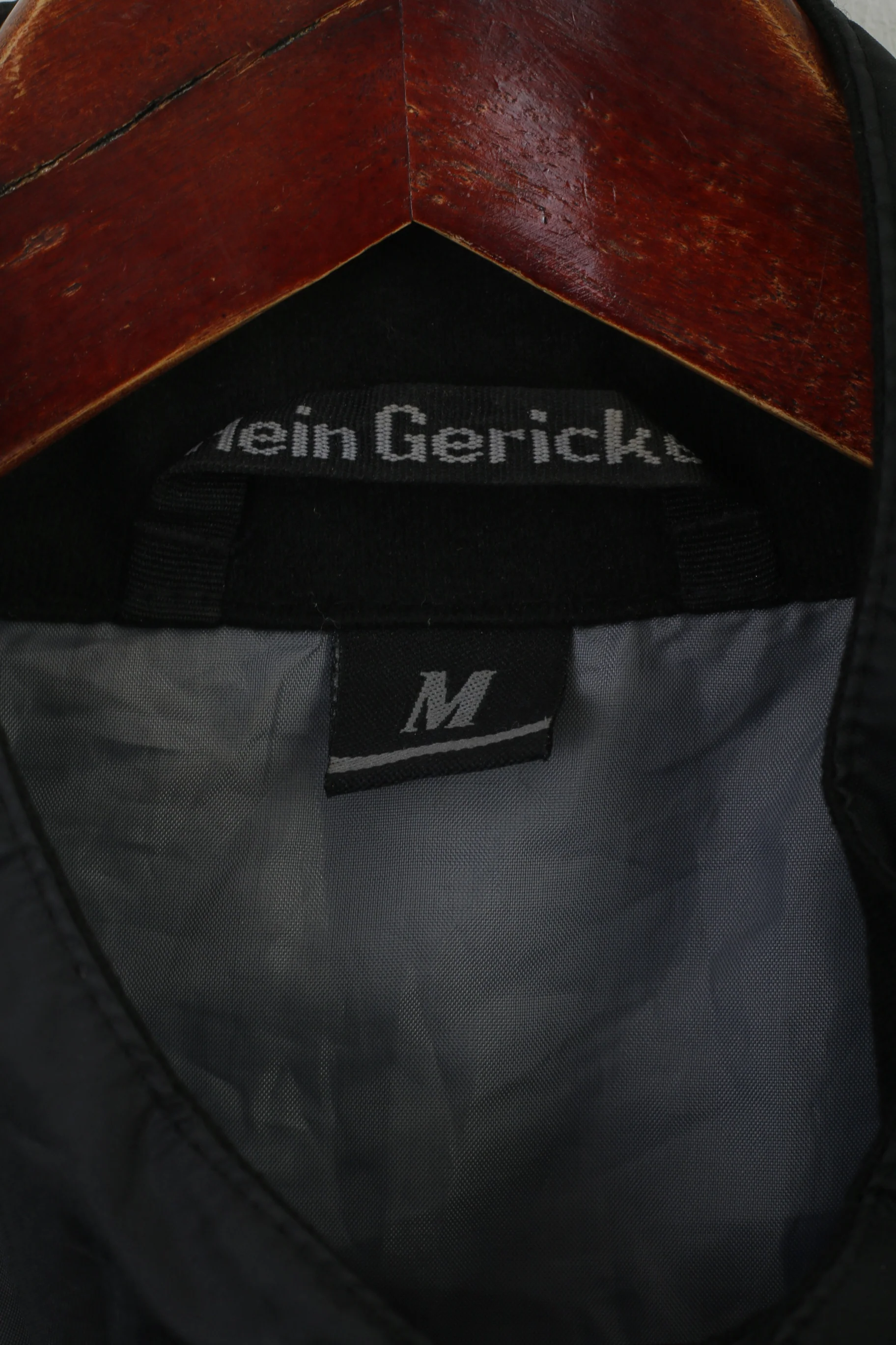 Hein Gericke Men M Jacket Black Full Zipper Lightweight Biker Sportswear Top - Image 6
