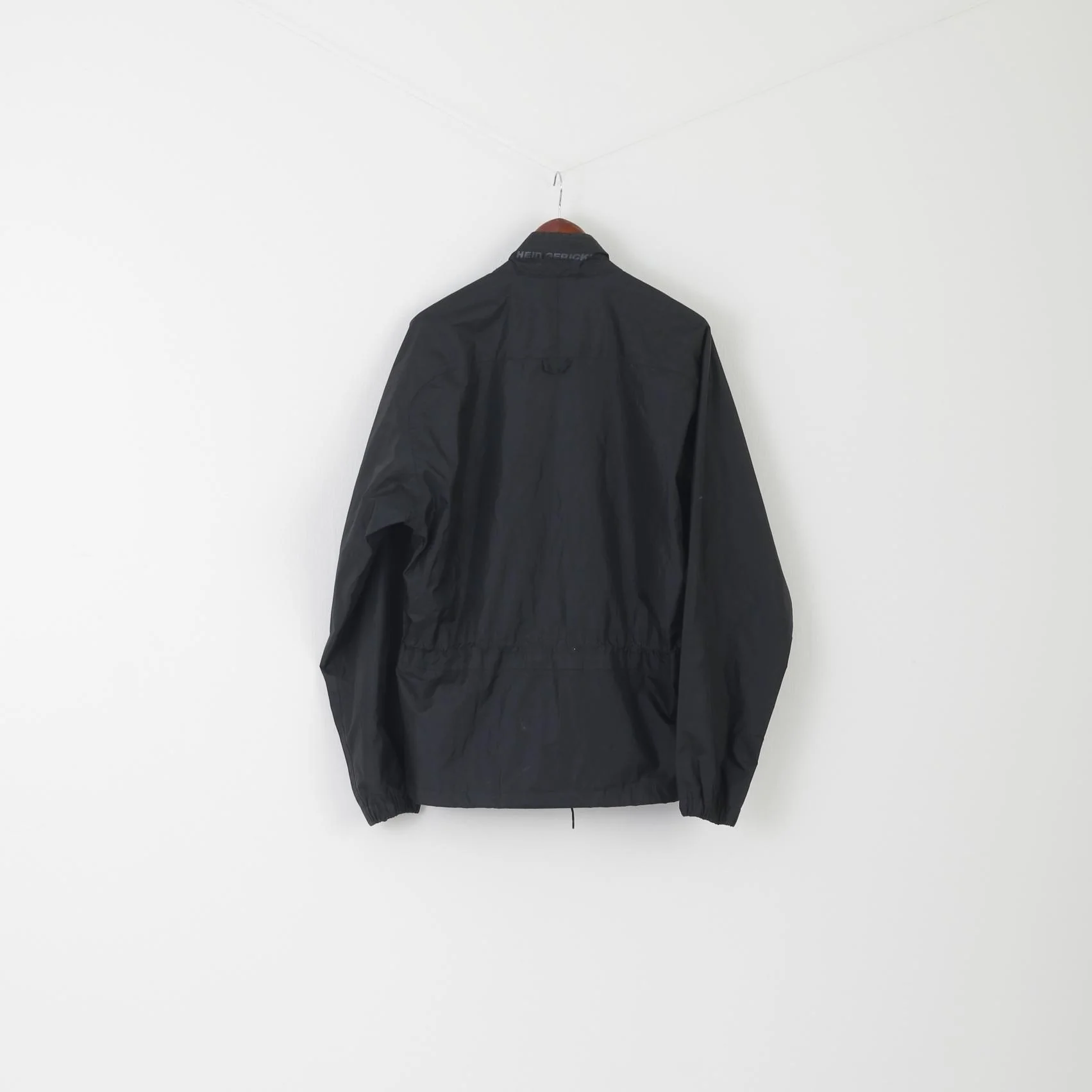 Hein Gericke Men M Jacket Black Full Zipper Lightweight Biker Sportswear Top - Image 8