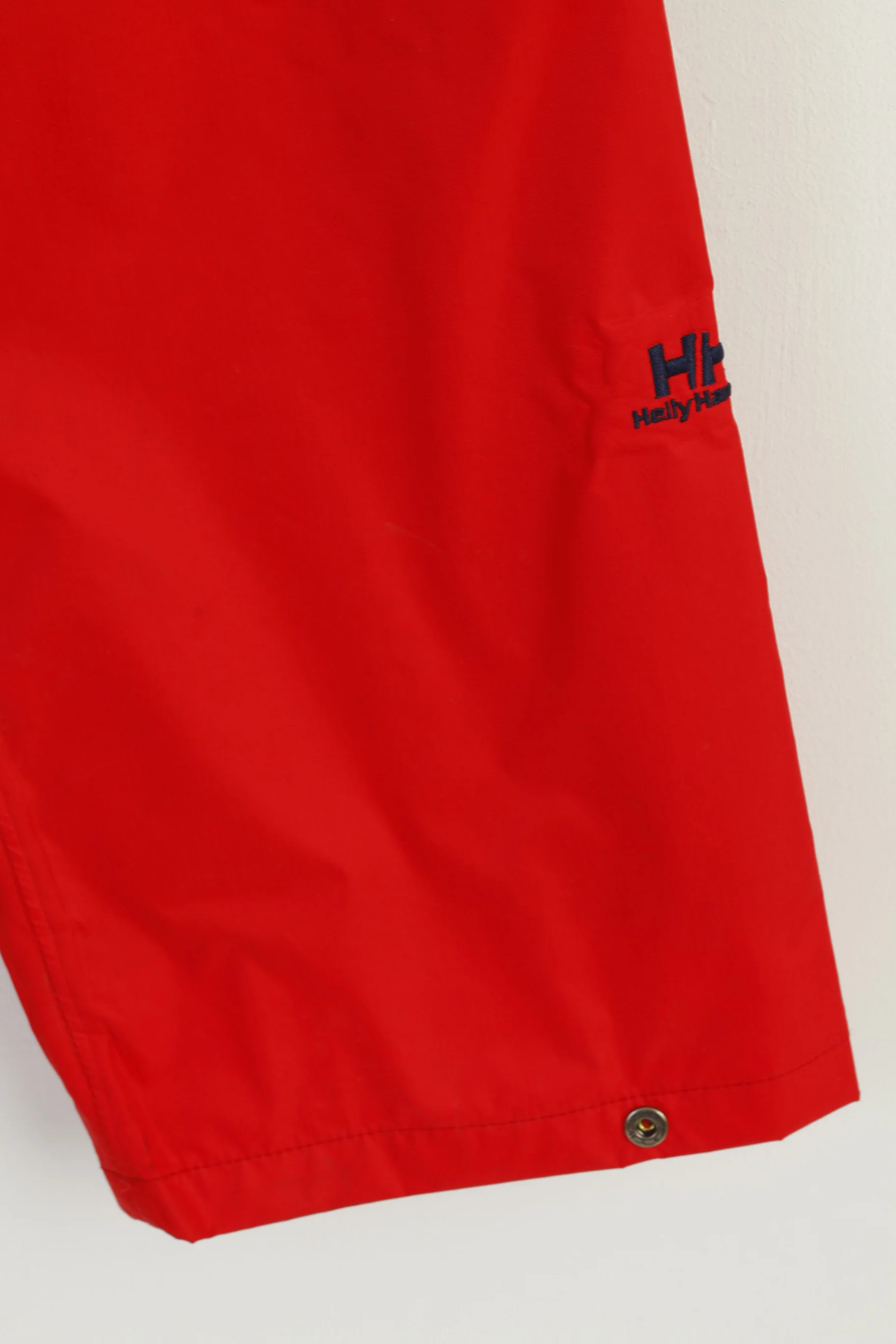 Helly Hansen Men L Pants Red Nylon Waterproof Helly tech Outdoor Trousers - Image 3