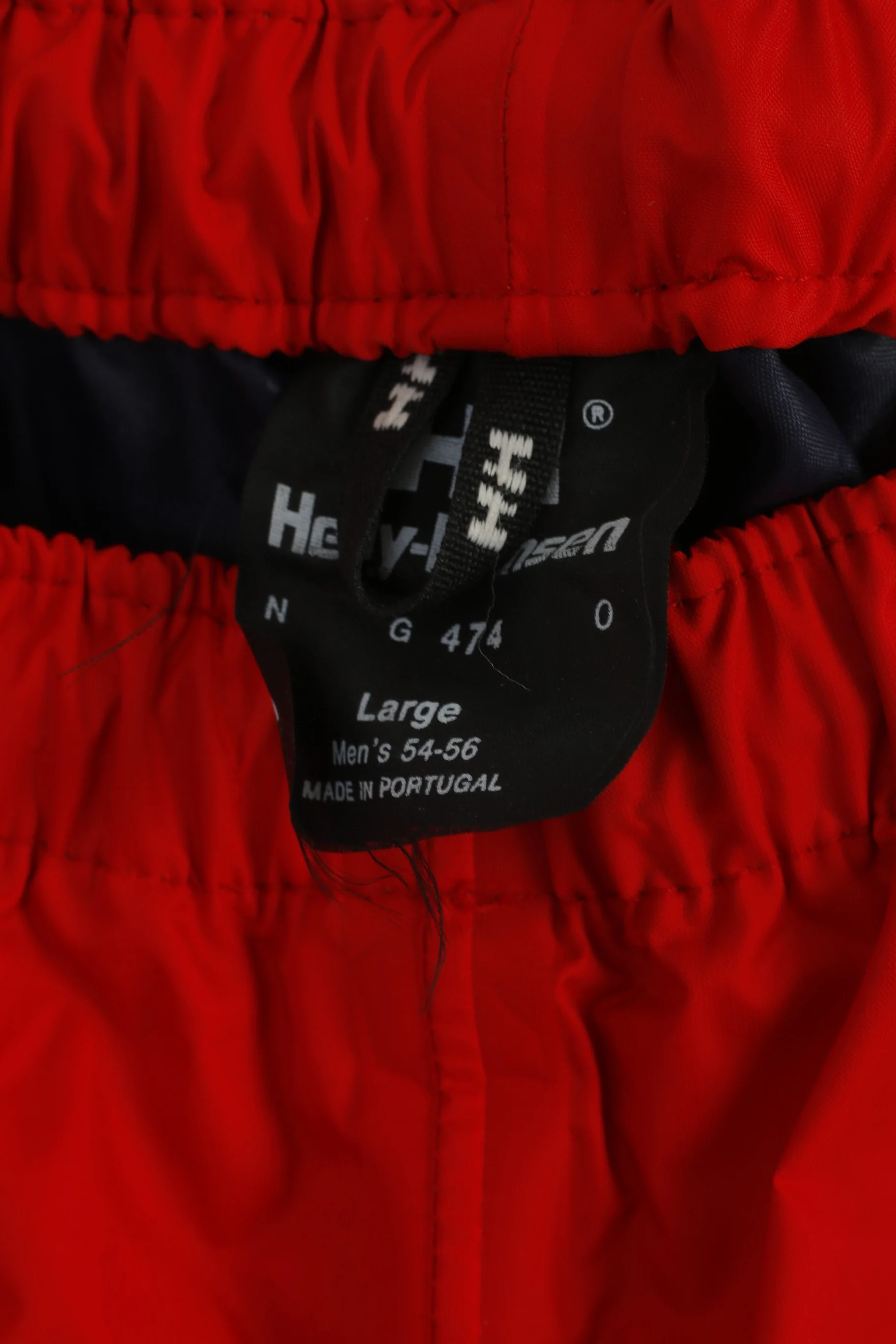 Helly Hansen Men L Pants Red Nylon Waterproof Helly tech Outdoor Trousers - Image 5