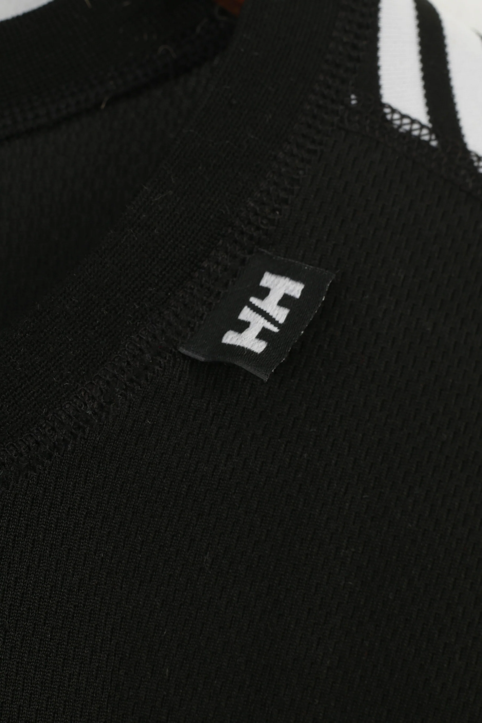 Helly Hansen Men L Shirt Thermoactive Black Running Traning Short Sleeve Stretch Top - Image 4