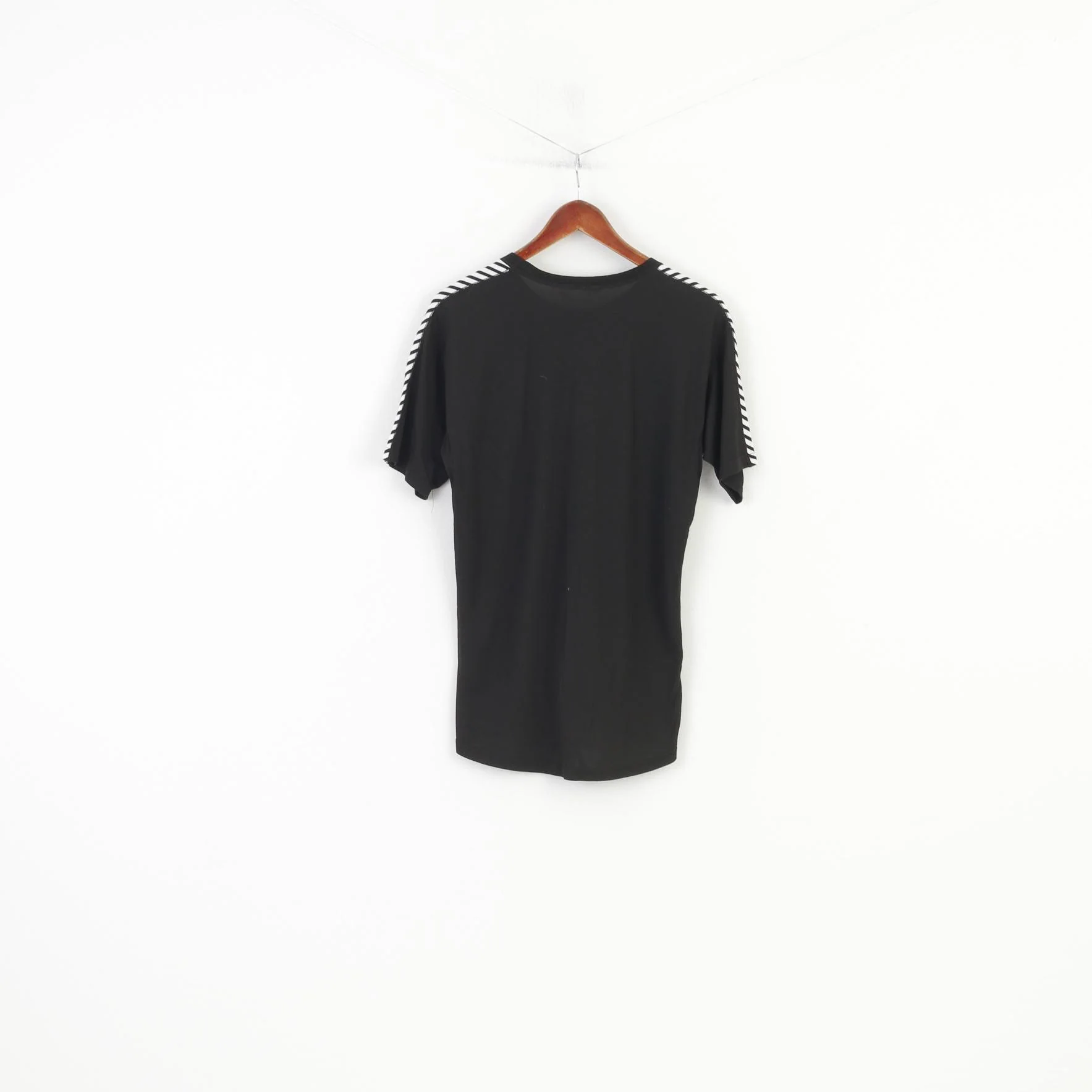 Helly Hansen Men L Shirt Thermoactive Black Running Traning Short Sleeve Stretch Top - Image 5