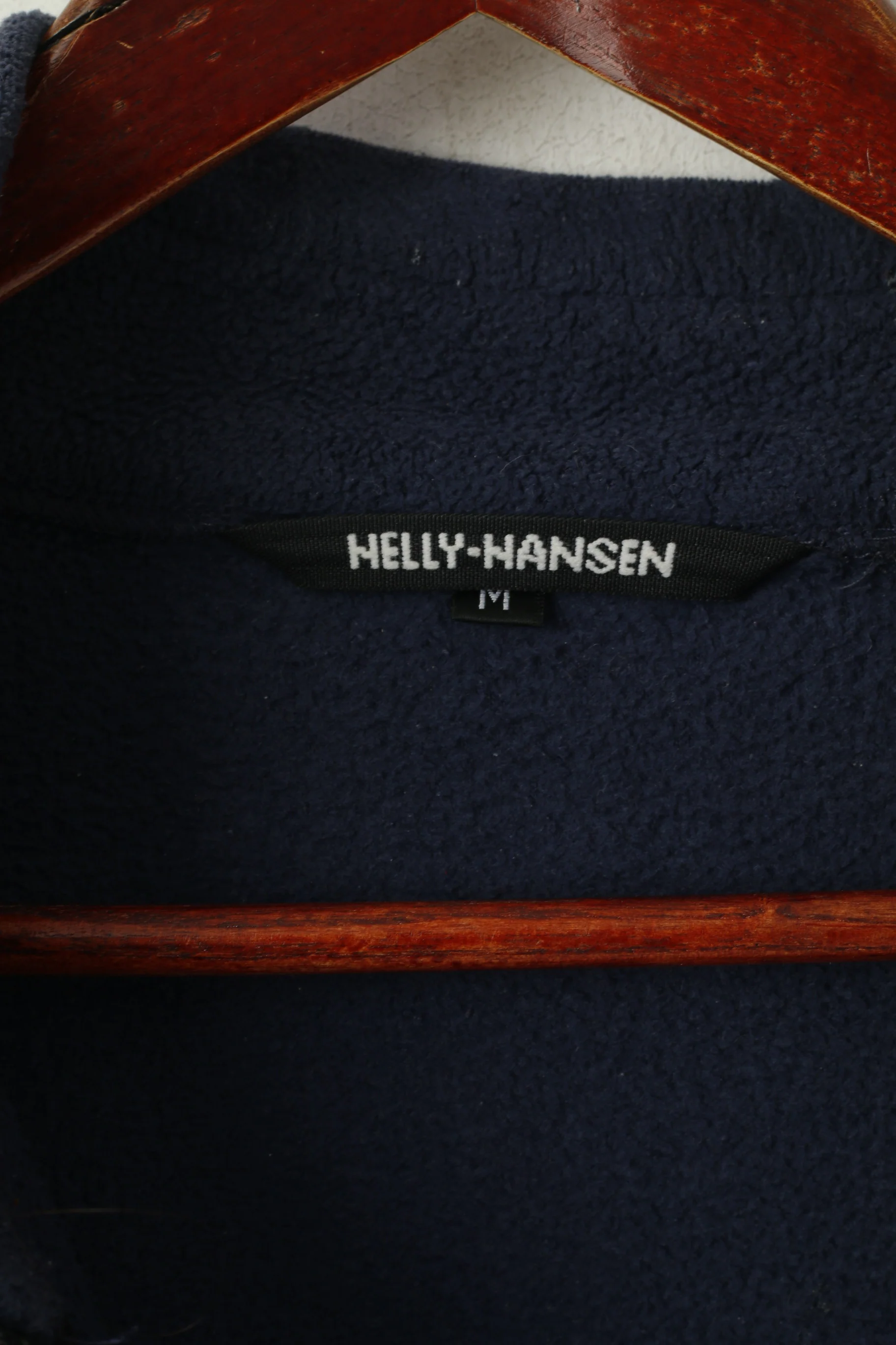 Helly Hansen Mens M Fleece Top NavyFull Zipper Outdoor Sportswear Top - Image 5