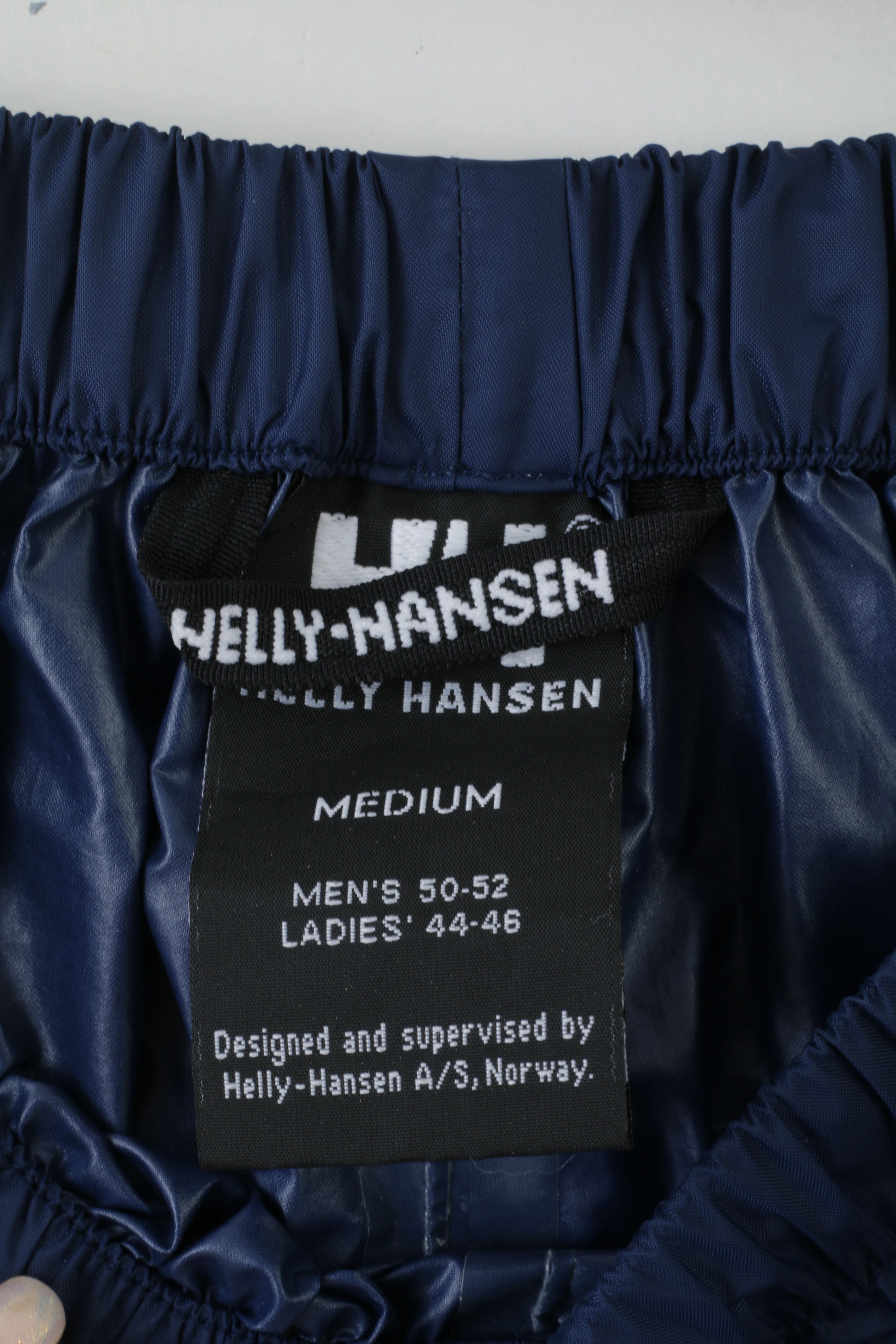 Helly Hansen Men 50 M Trousers Navy Nylon Waterproof Performance Exercise - Image 3