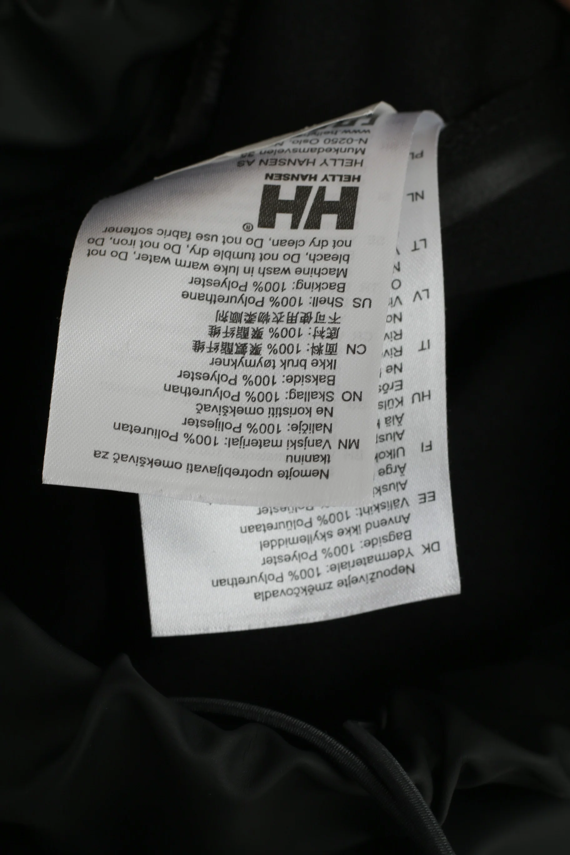 Helly Hansen Youth 150/160 Trousers Black Nylon Waterproof Outdoor Pants - Image 5