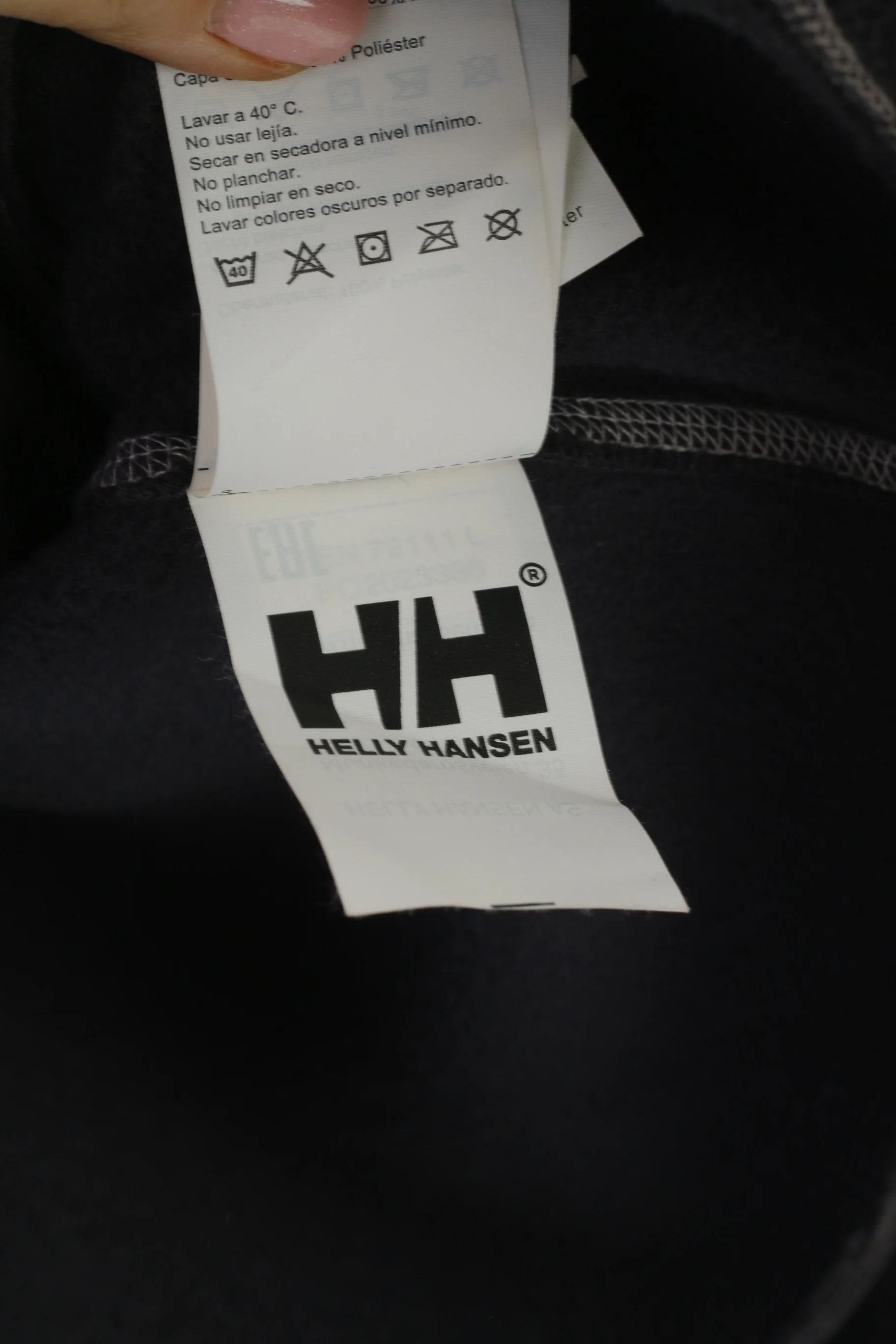 Helly Hansen Workwear Men L Sweatshirt Gray Full Zipper For Extreme Conditions Top - Image 6