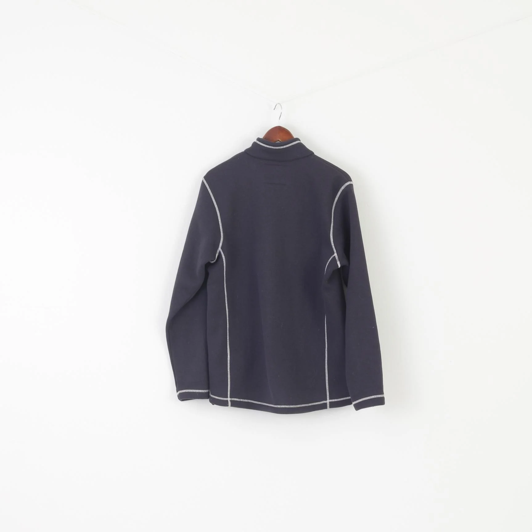 Helly Hansen Workwear Men L Sweatshirt Gray Full Zipper For Extreme Conditions Top - Image 7