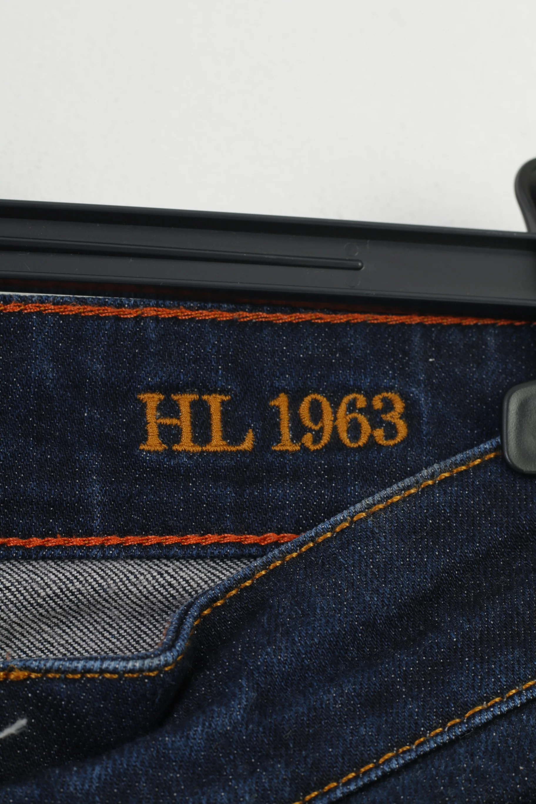 Henri Lloyd Women 30 Jeans Trousers Navy Cotton Straight Leg Vintage  Pants - Image 5