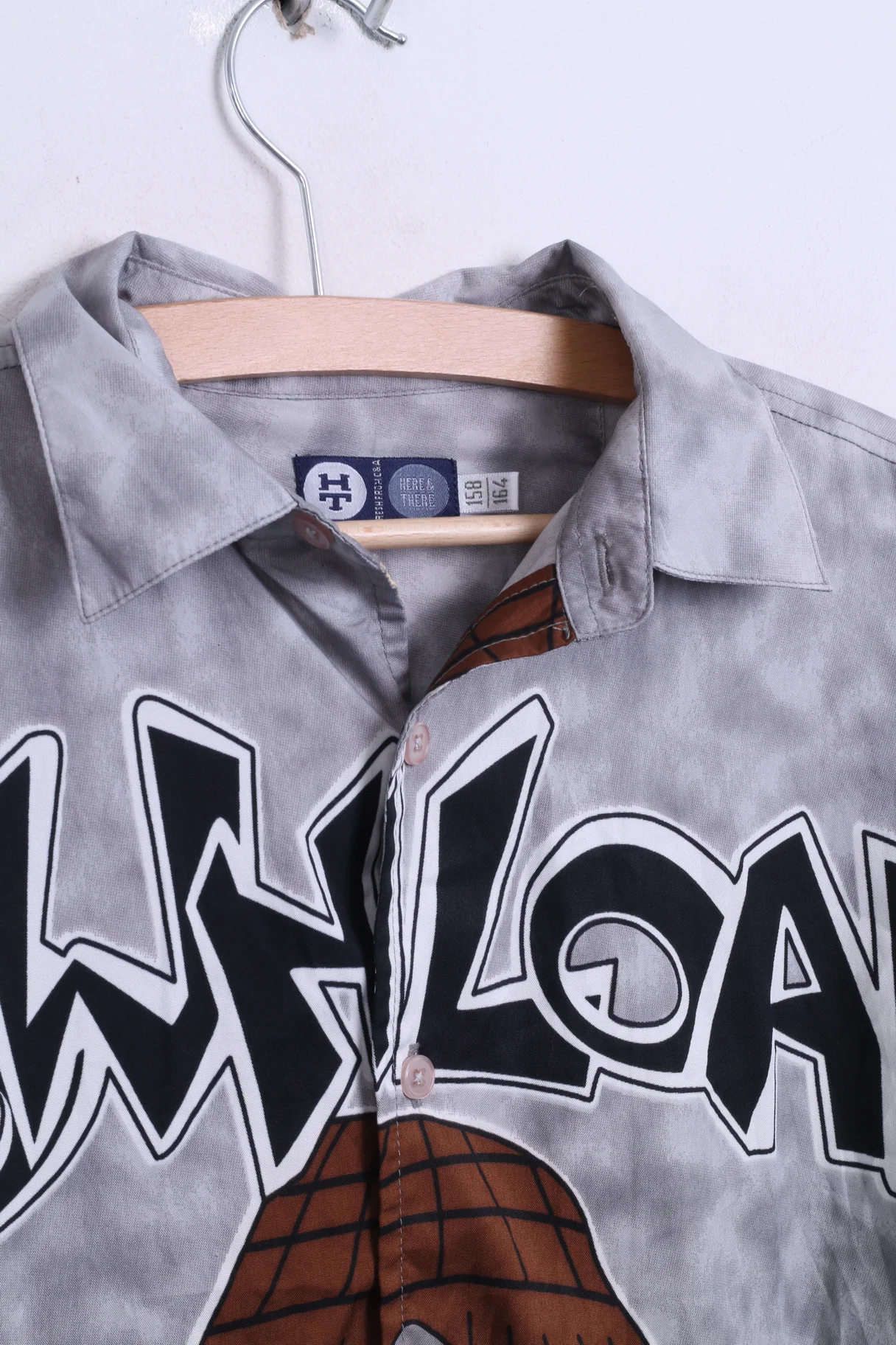 Here&There C&A Boys 158/164 Casual Shirt Short Sleeve Hip-Hop Style - Image 3