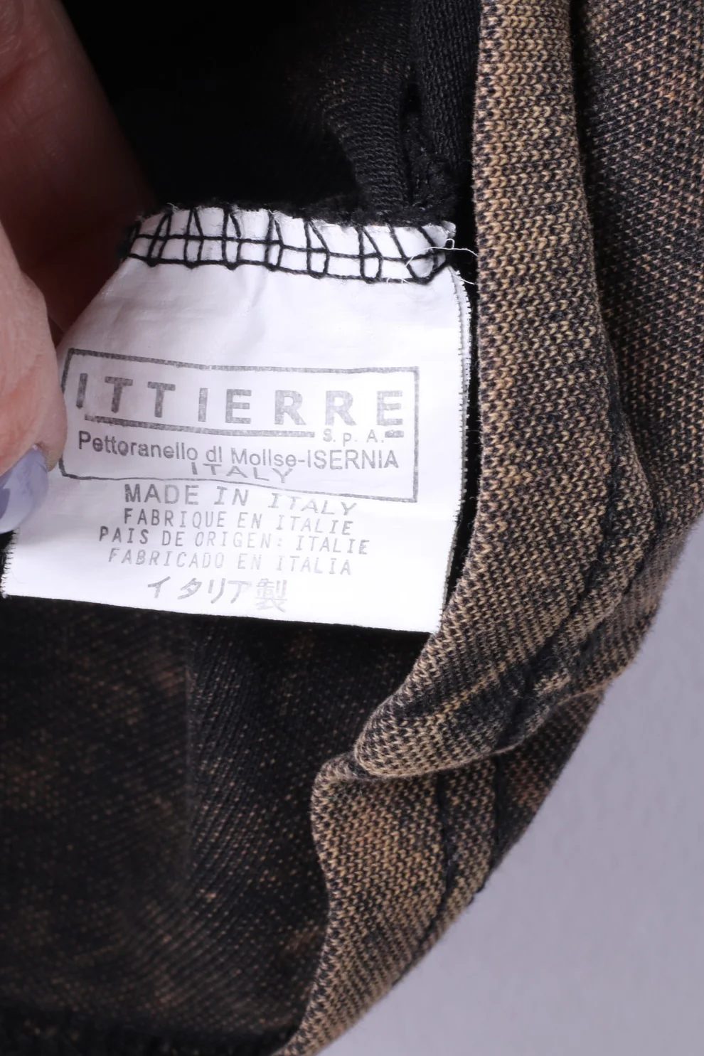 Hermes Paris Womens M Polo Shirt Brown Cotton - Image 5