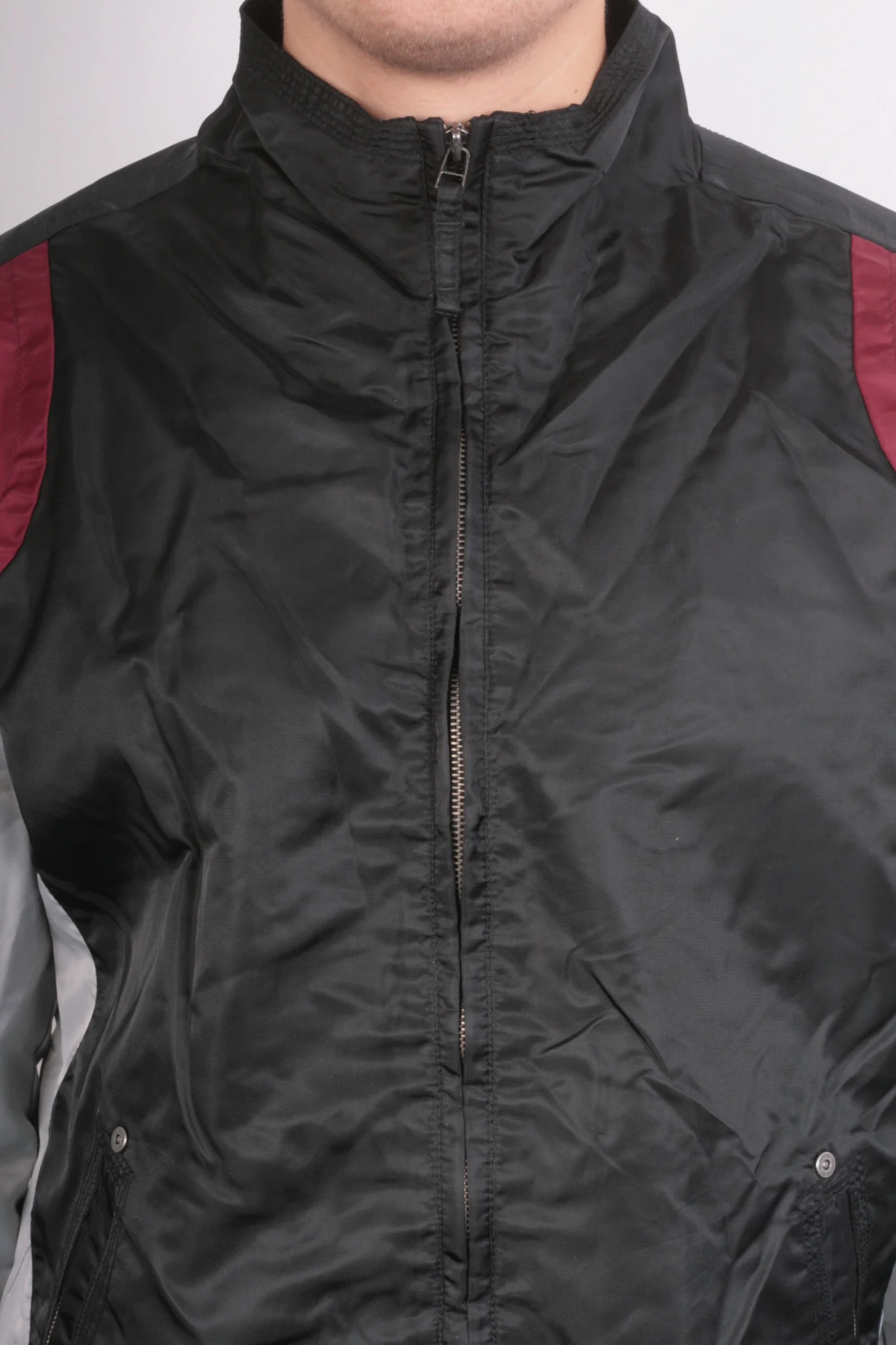 House Mens XXL Jacket Campus Fifty Six Black College Waterproof Nylon - Image 3