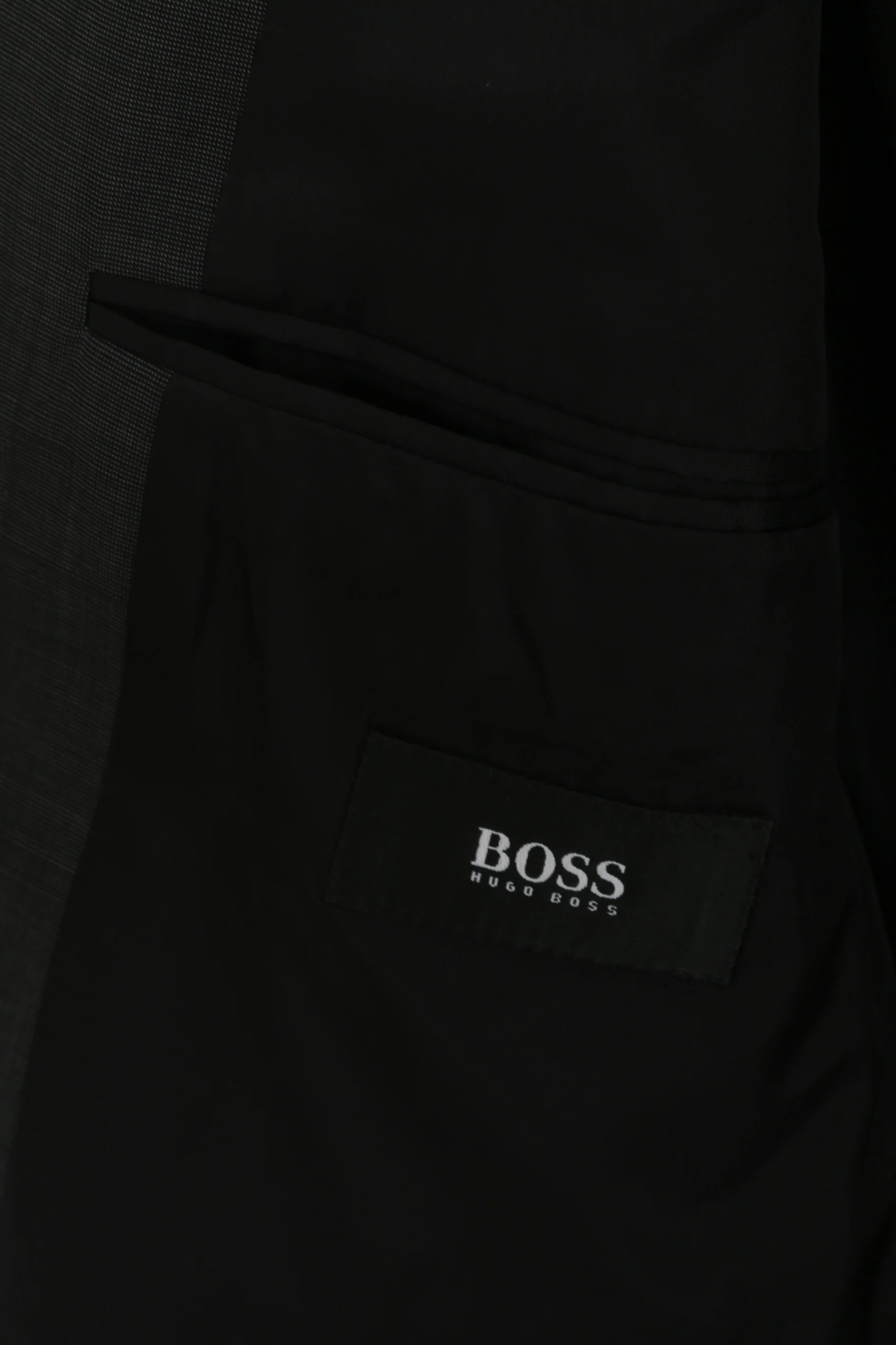 Hugo Boss Men 25 40 Blazer Charcoal Virgin Wool Da Vinci Single Breasted Jacket - Image 5