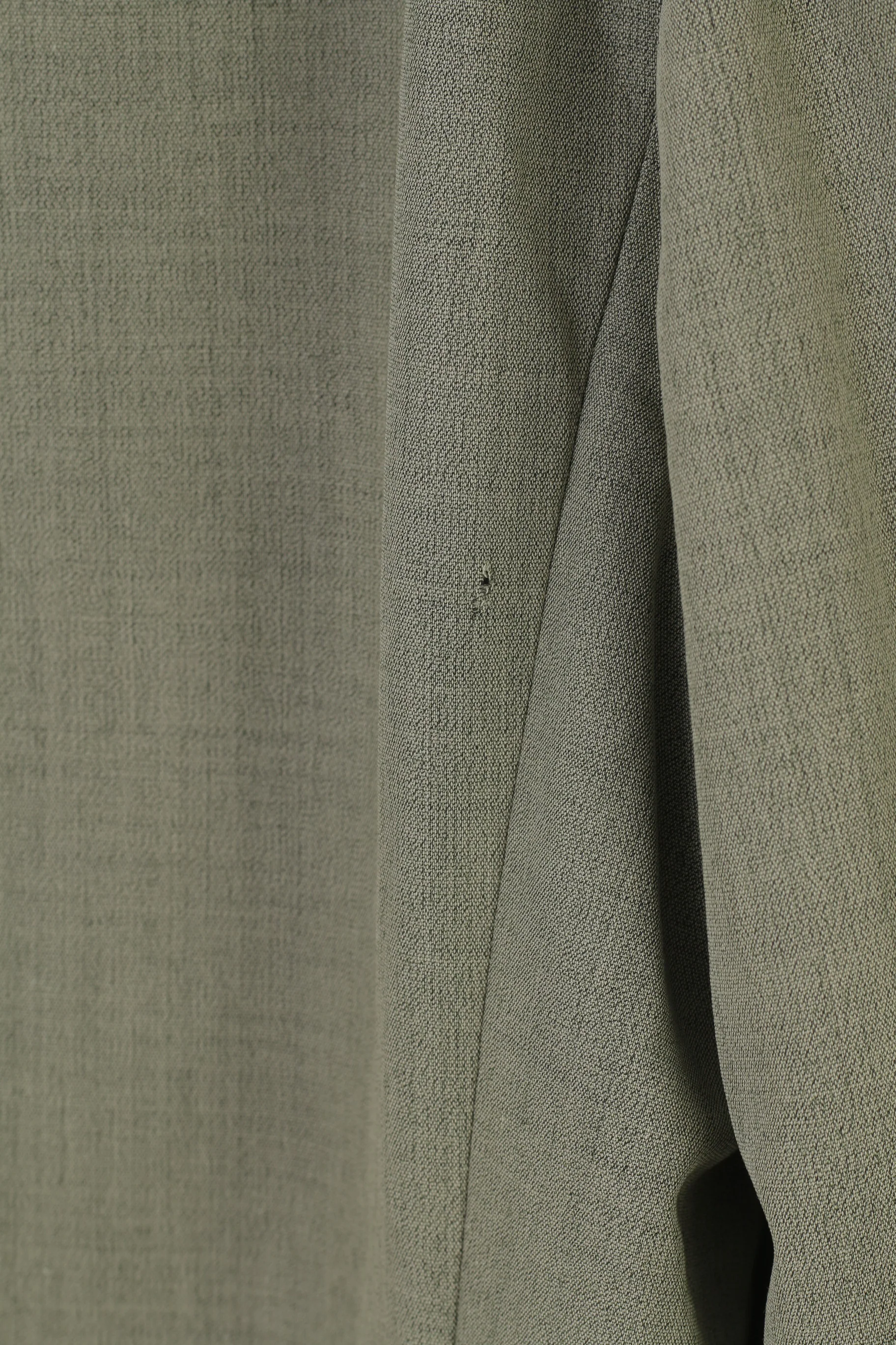Hugo Boss Men 52 Blazer Green Wool Collar Elegant Shoulder Pads Jacket - Image 8