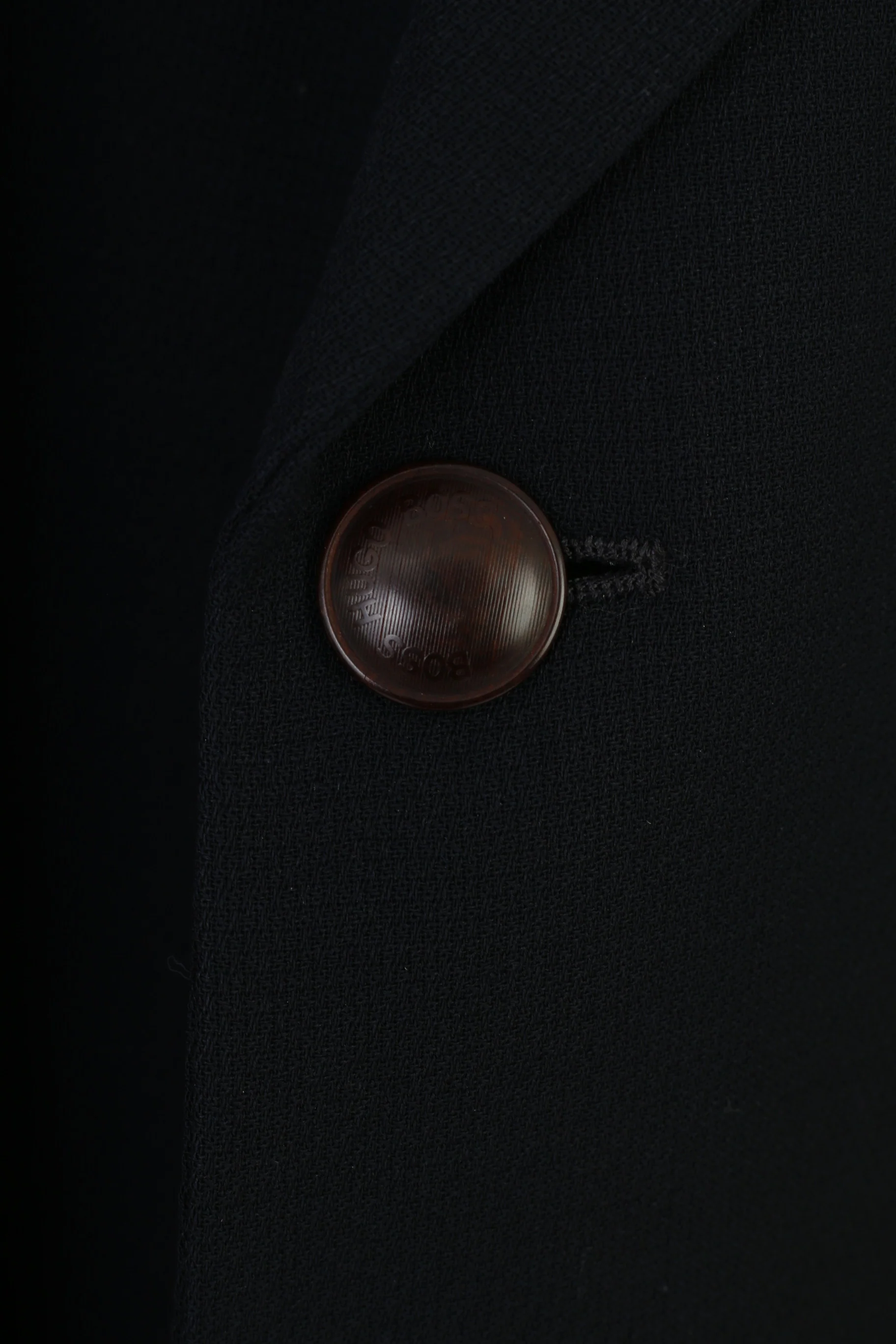 Hugo Boss Men 58 Blazer Navy Elegant Super 100 Wool Bottoms Jacket - Image 5