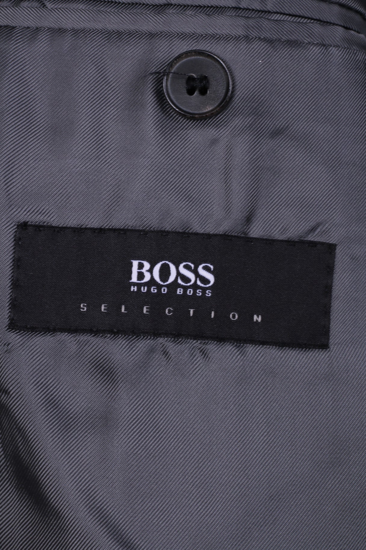 Hugo Boss Men 25 40 Blazer Charcoal Single Breasted Gilbert2/Tower Wool Jacket - Image 4