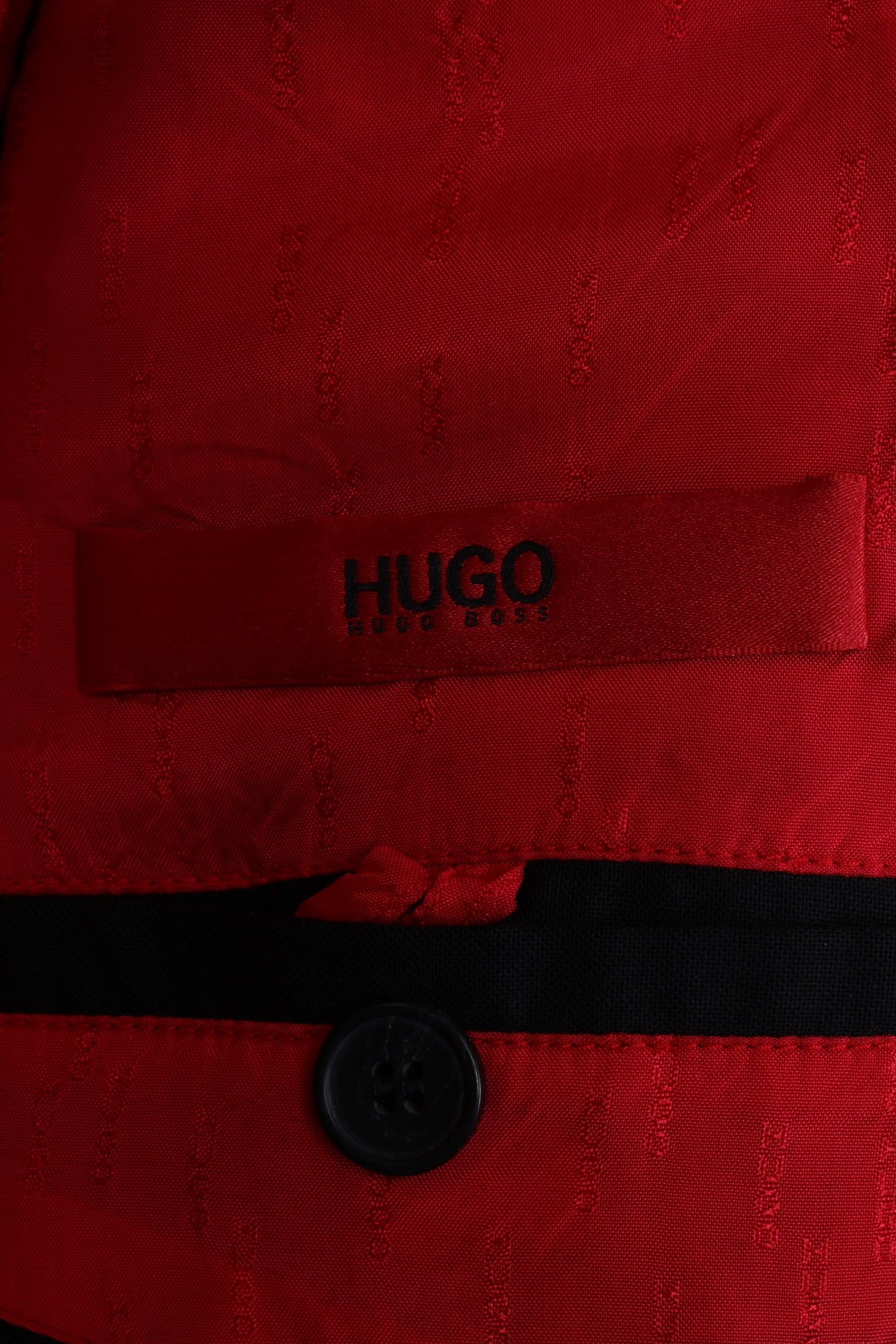 Hugo Boss Men 98 40 Blazer Jacket Single Breasted Black Amaro/Helse Wool - Image 4