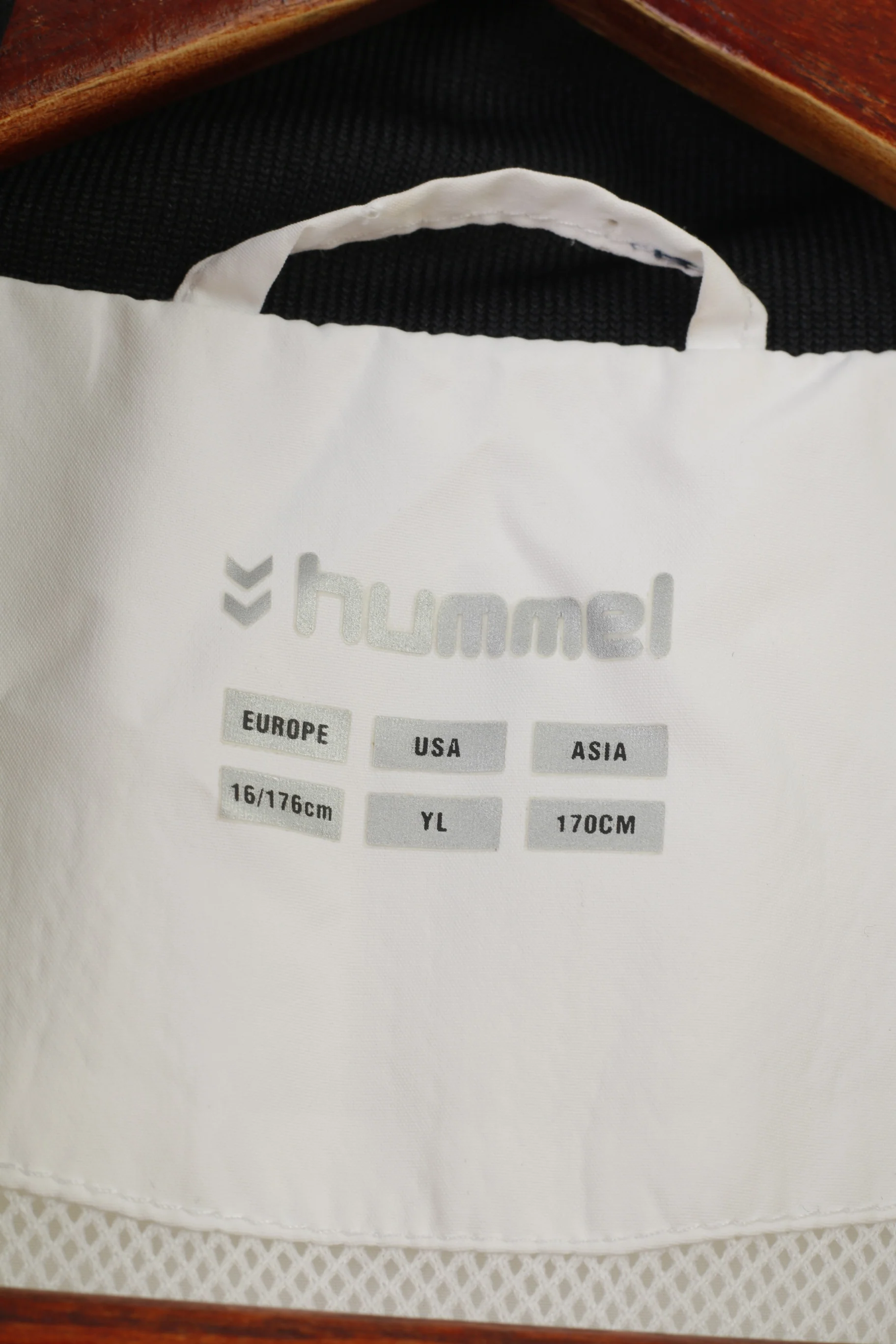Hummel Boys 16 Age 170 Jacket White Zip Up FSG Ostseekuste Teichmann Light Vintage #10 Top - Image 5