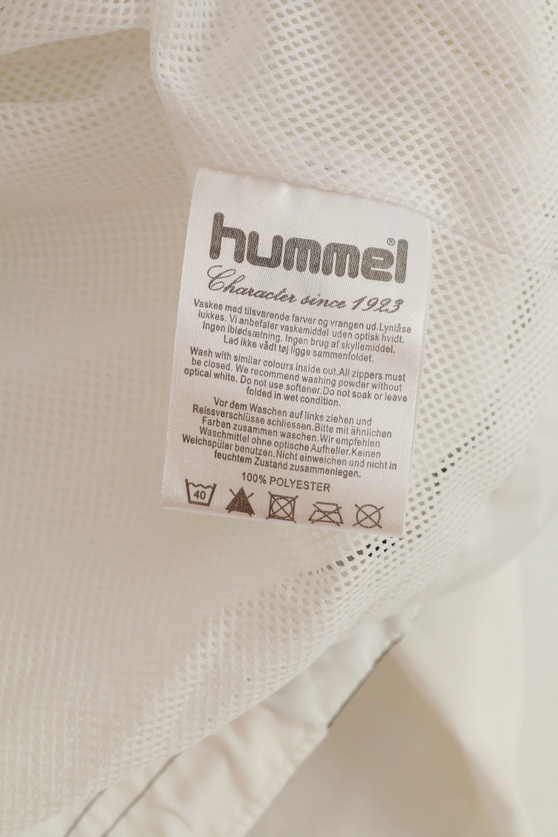 Hummel Boys 16 Age 170 Jacket White Zip Up FSG Ostseekuste Teichmann Light Vintage #10 Top - Image 6