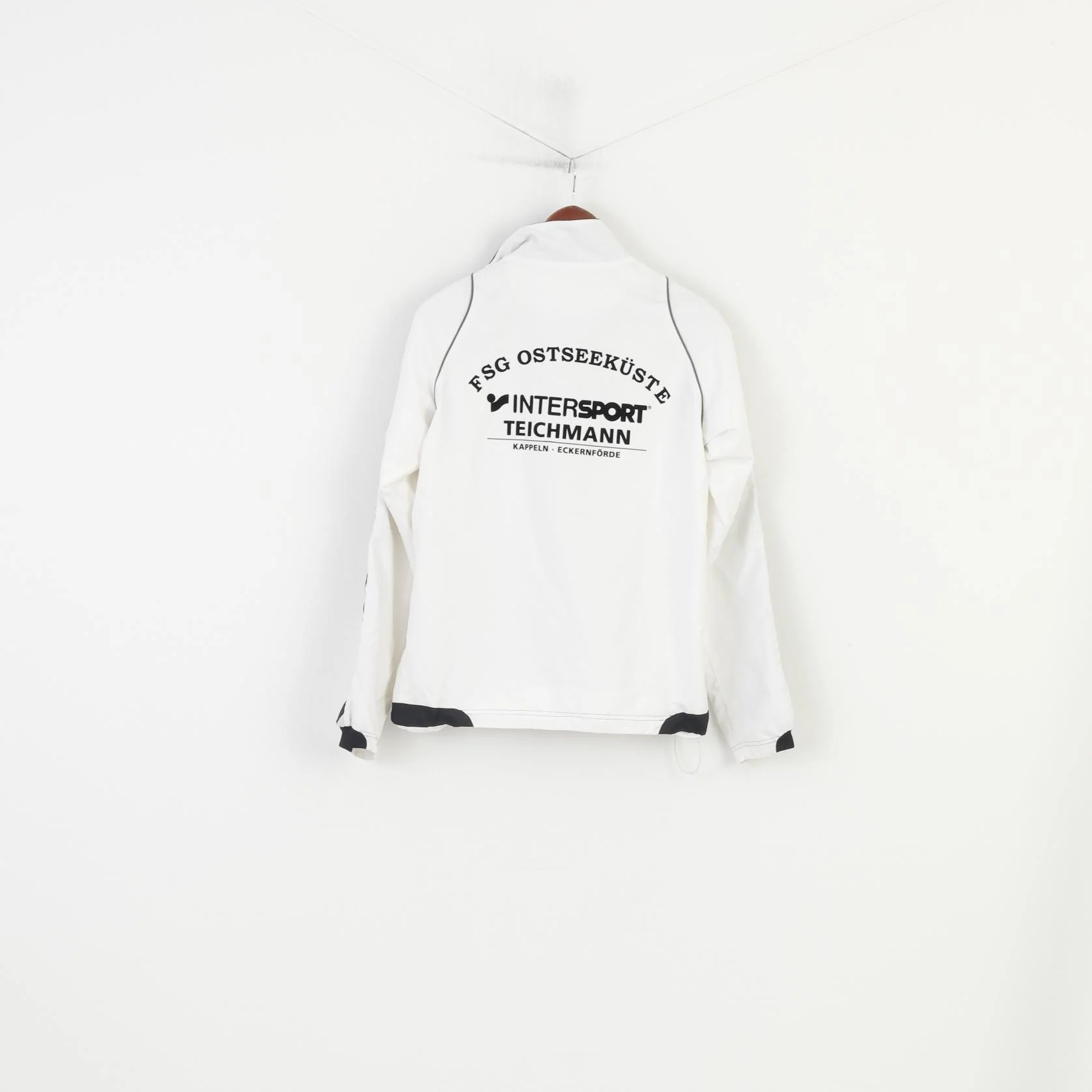 Hummel Boys 16 Age 170 Jacket White Zip Up FSG Ostseekuste Teichmann Light Vintage #10 Top - Image 8
