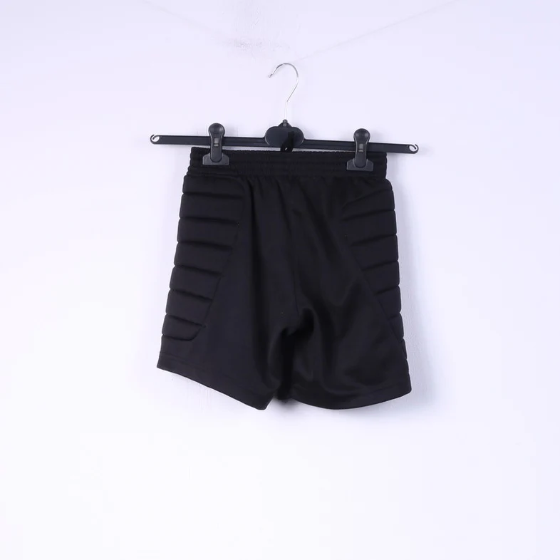 Hummel Boys 8 Age 128 cm Goalkeeper Basic Shorts With Padding Black Football - Image 4